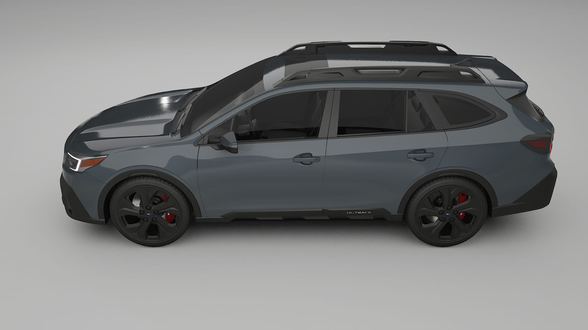 Subaru Outback VI BS prefacelift pre LCI TPU Lackskyddsfilm | GRANITE Färgskiftande PPF – Komplett Förskuret Kit