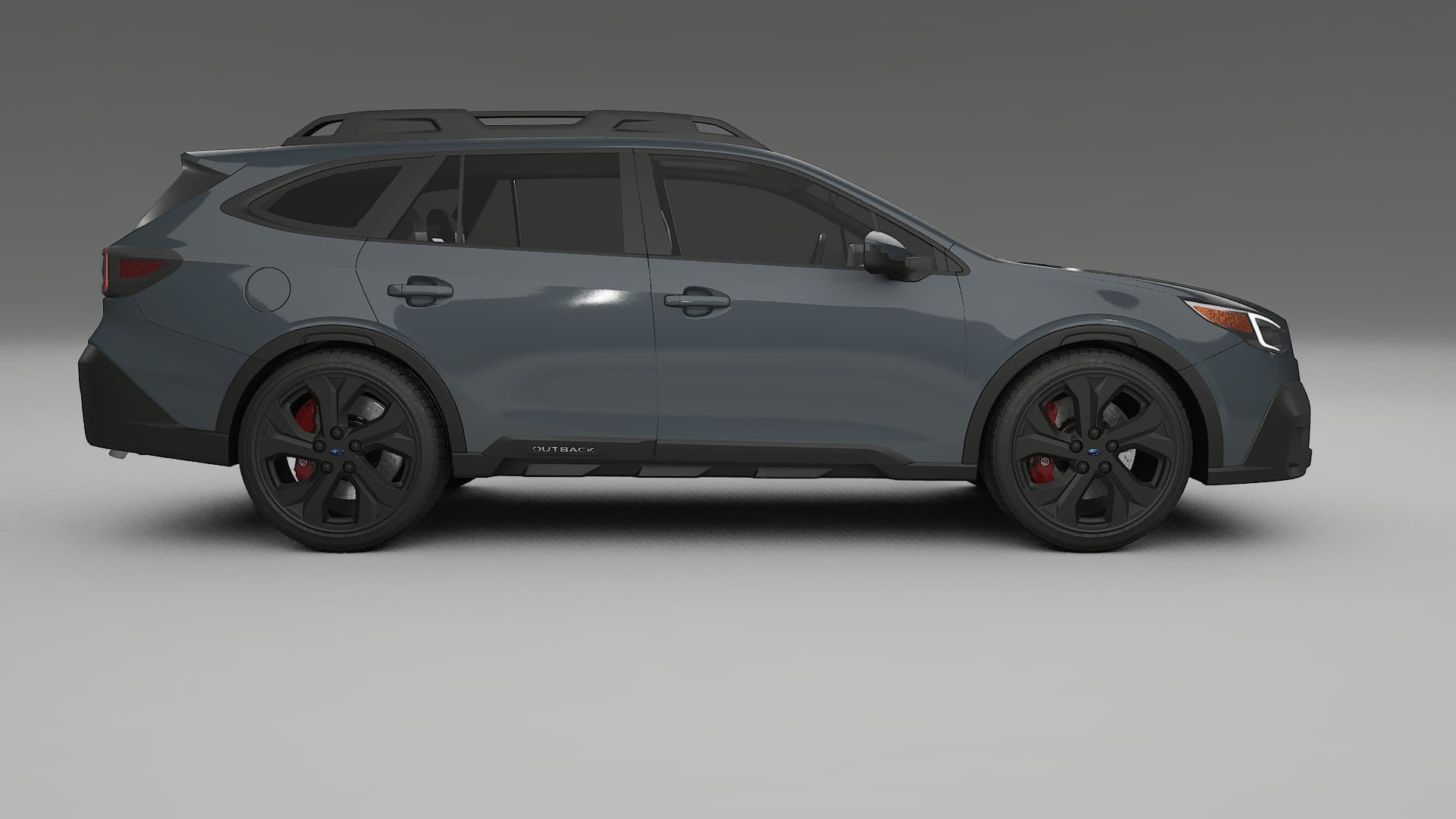 Subaru Outback VI BS prefacelift pre LCI TPU Lackskyddsfilm | GRANITE Färgskiftande PPF – Komplett Förskuret Kit