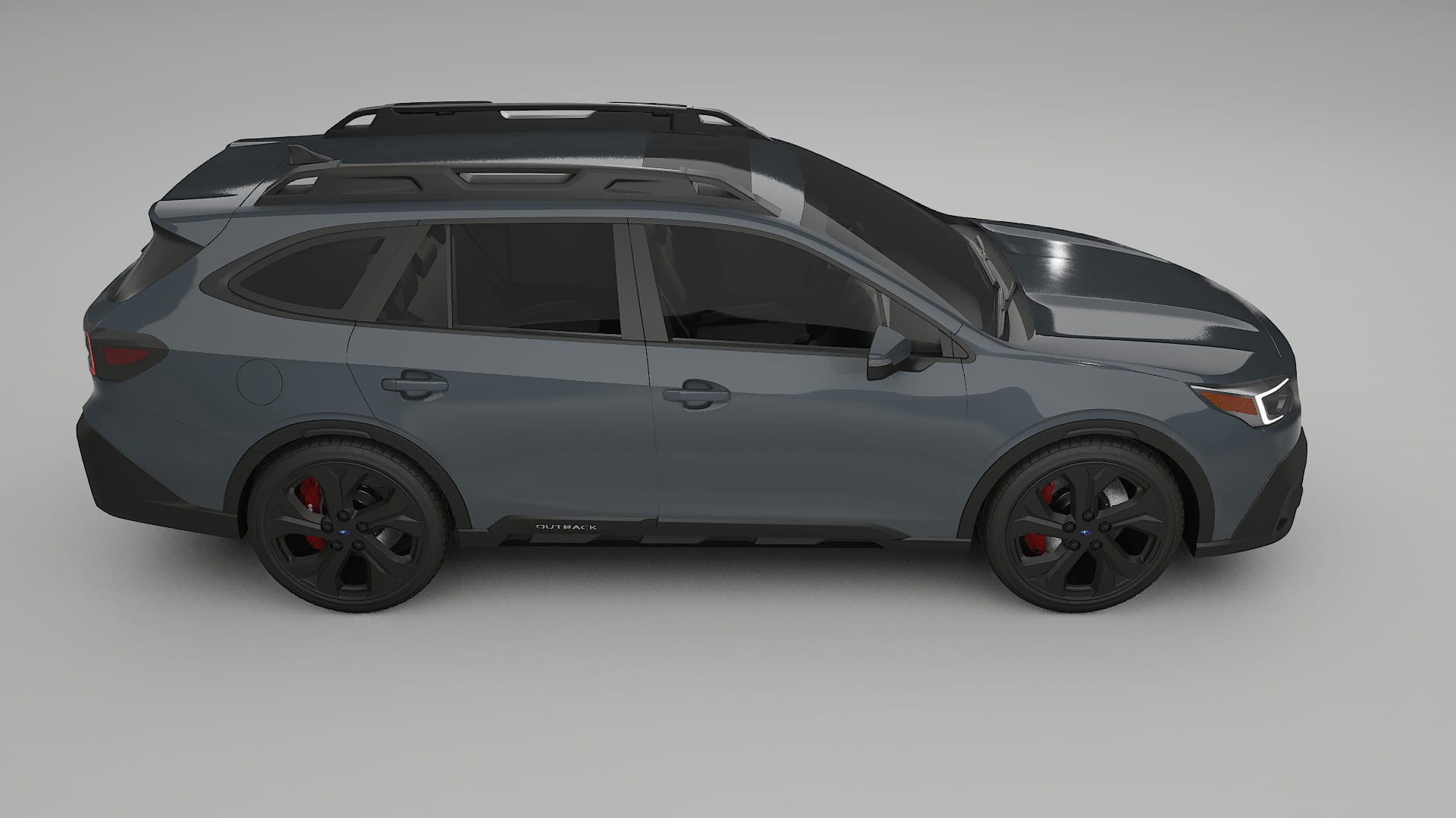 Subaru Outback VI BS prefacelift pre LCI TPU Lackskyddsfilm | GRANITE Färgskiftande PPF – Komplett Förskuret Kit
