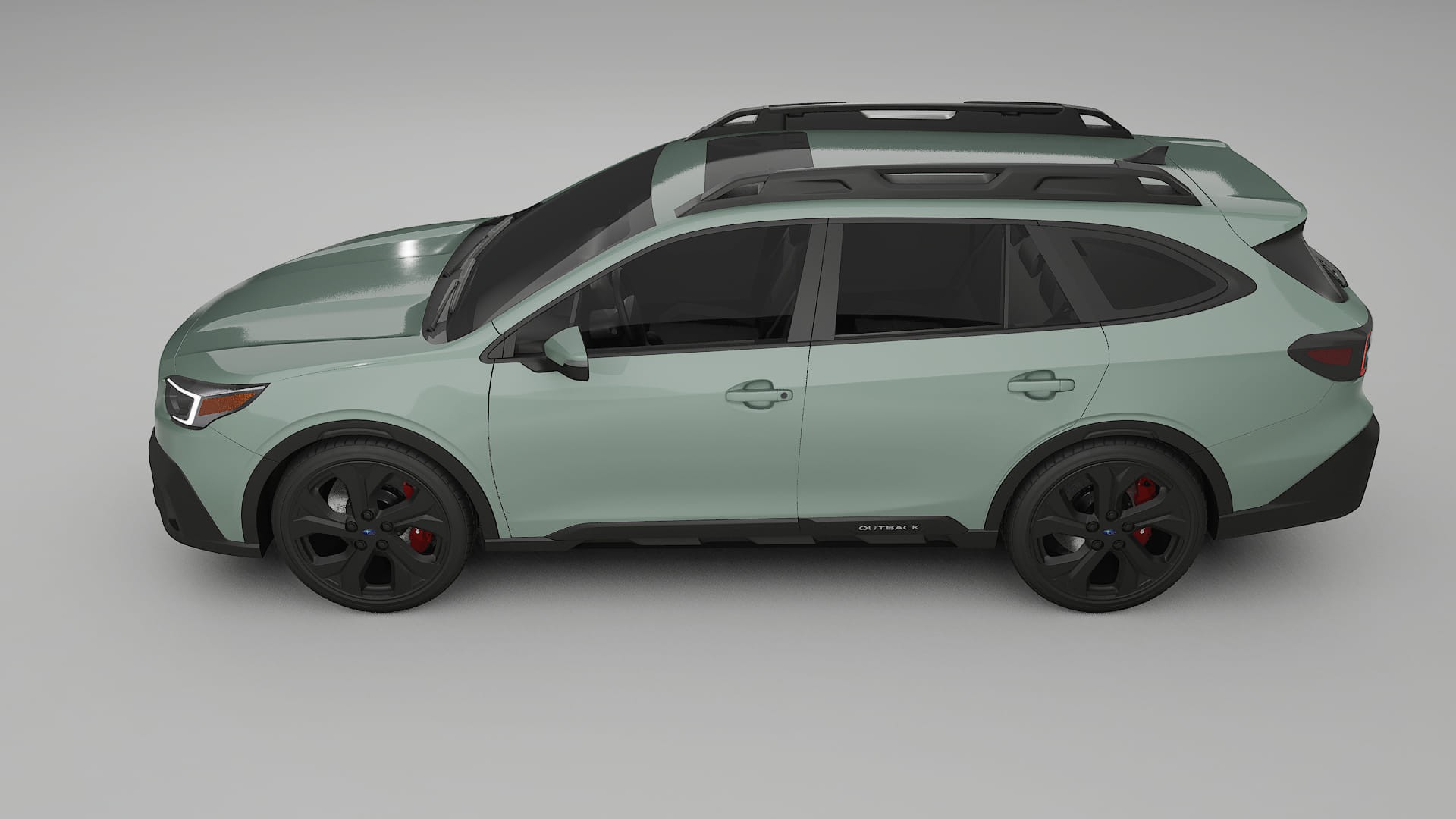 Subaru Outback VI BS prefacelift pre LCI TPU Lackskyddsfilm | CINDER Färgskiftande PPF – Komplett Förskuret Kit