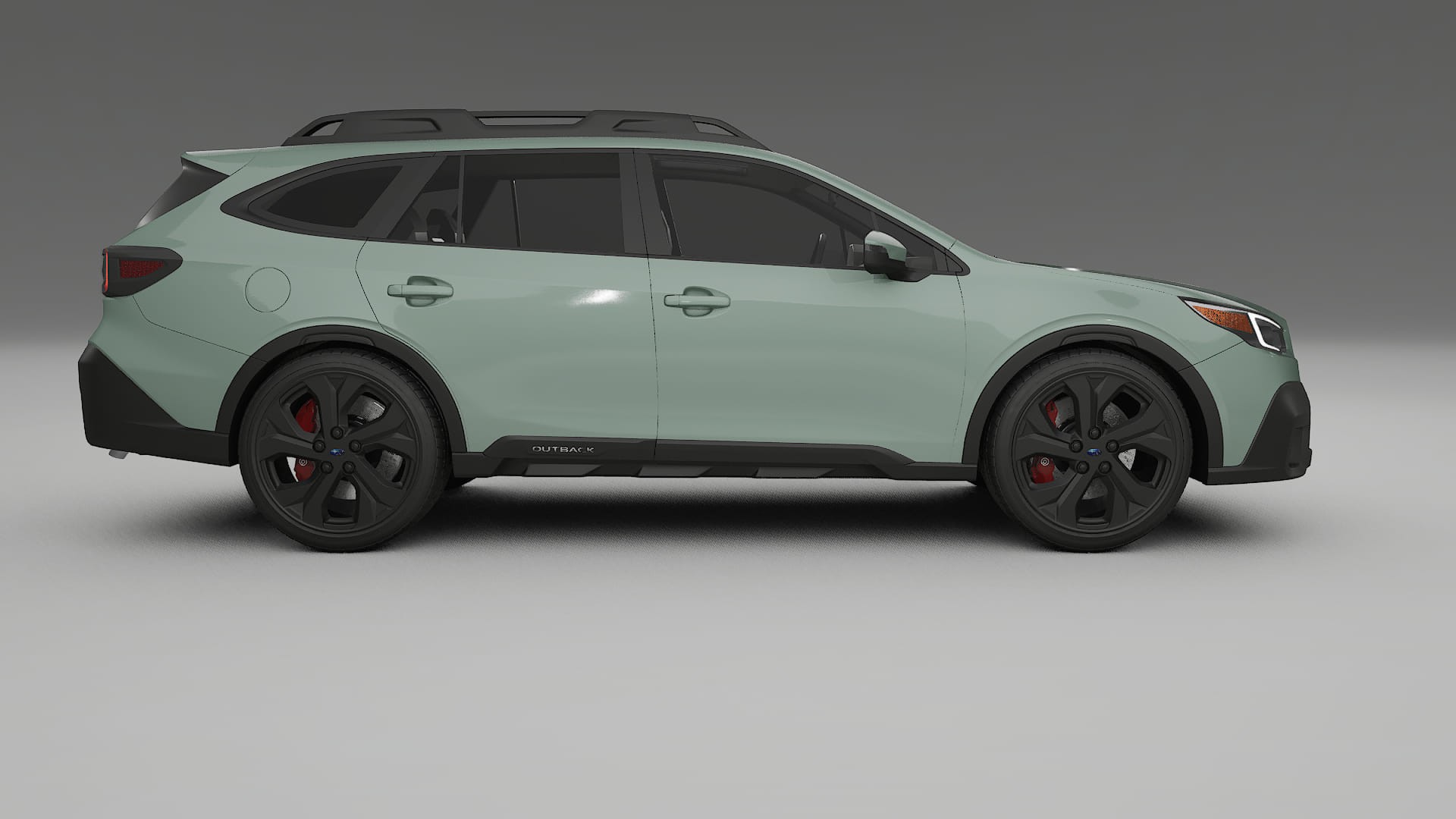 Subaru Outback VI BS prefacelift pre LCI TPU Lackskyddsfilm | CINDER Färgskiftande PPF – Komplett Förskuret Kit