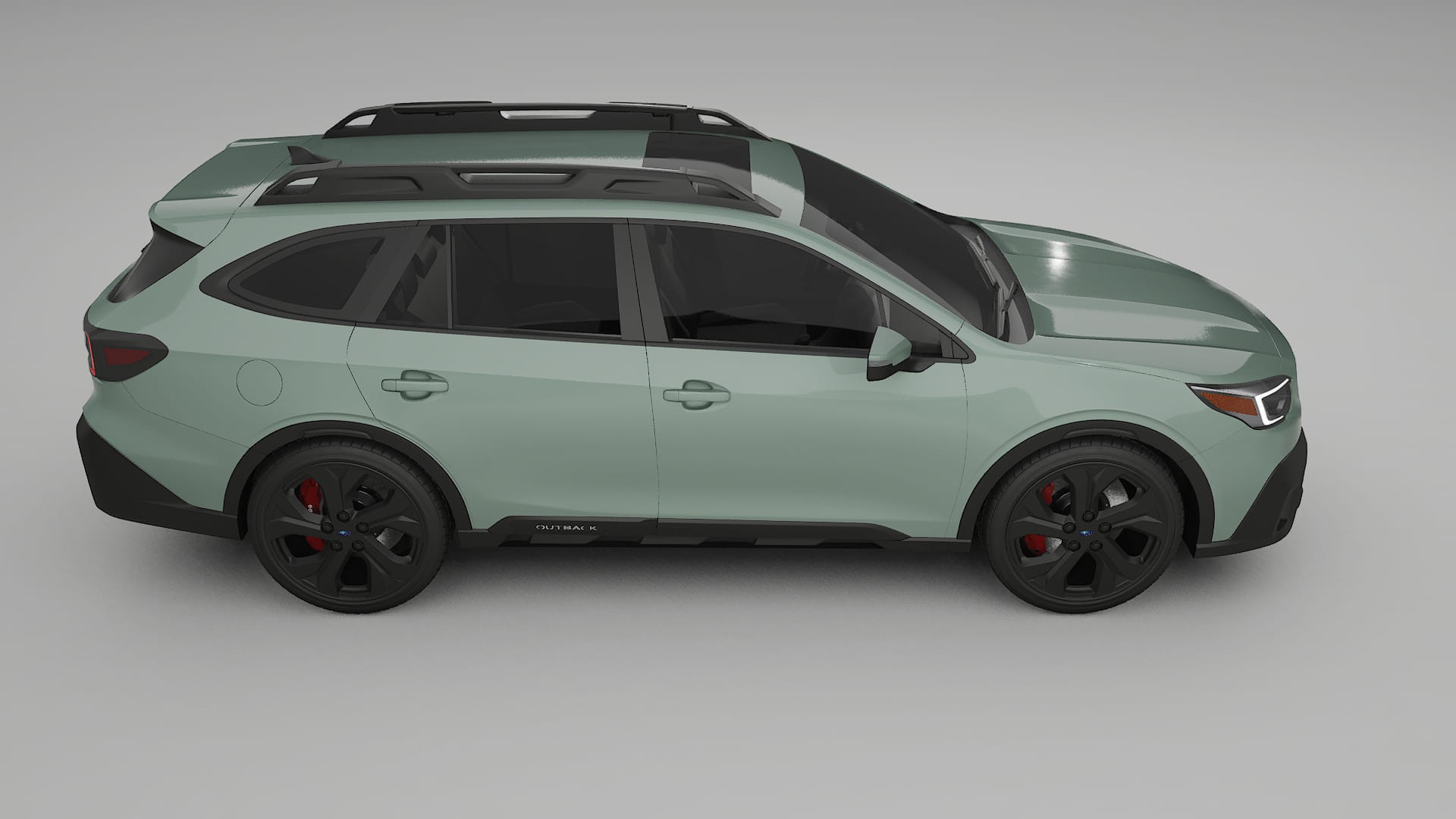 Subaru Outback VI BS prefacelift pre LCI TPU Lackskyddsfilm | CINDER Färgskiftande PPF – Komplett Förskuret Kit