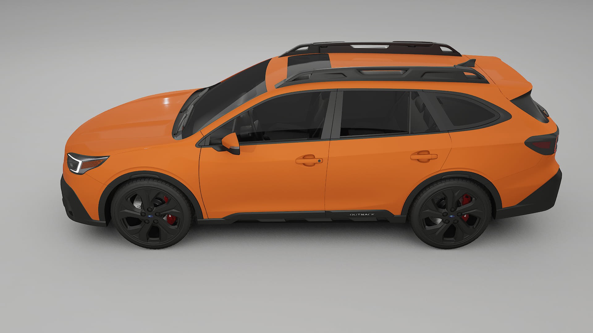 Subaru Outback VI BS prefacelift pre LCI TPU Lackskyddsfilm | ROCKET Färgskiftande PPF – Komplett Förskuret Kit