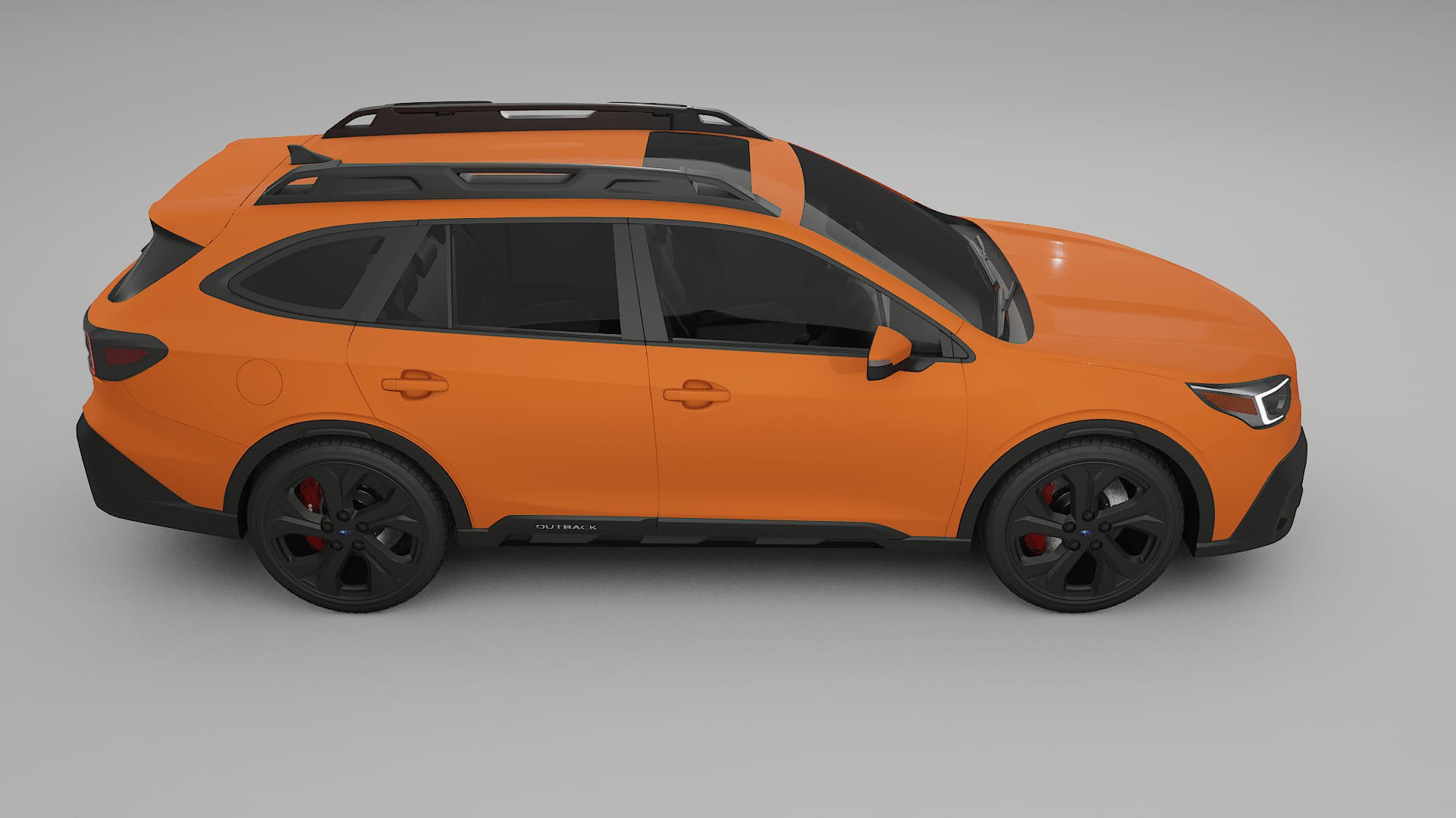 Subaru Outback VI BS prefacelift pre LCI TPU Lackskyddsfilm | ROCKET Färgskiftande PPF – Komplett Förskuret Kit