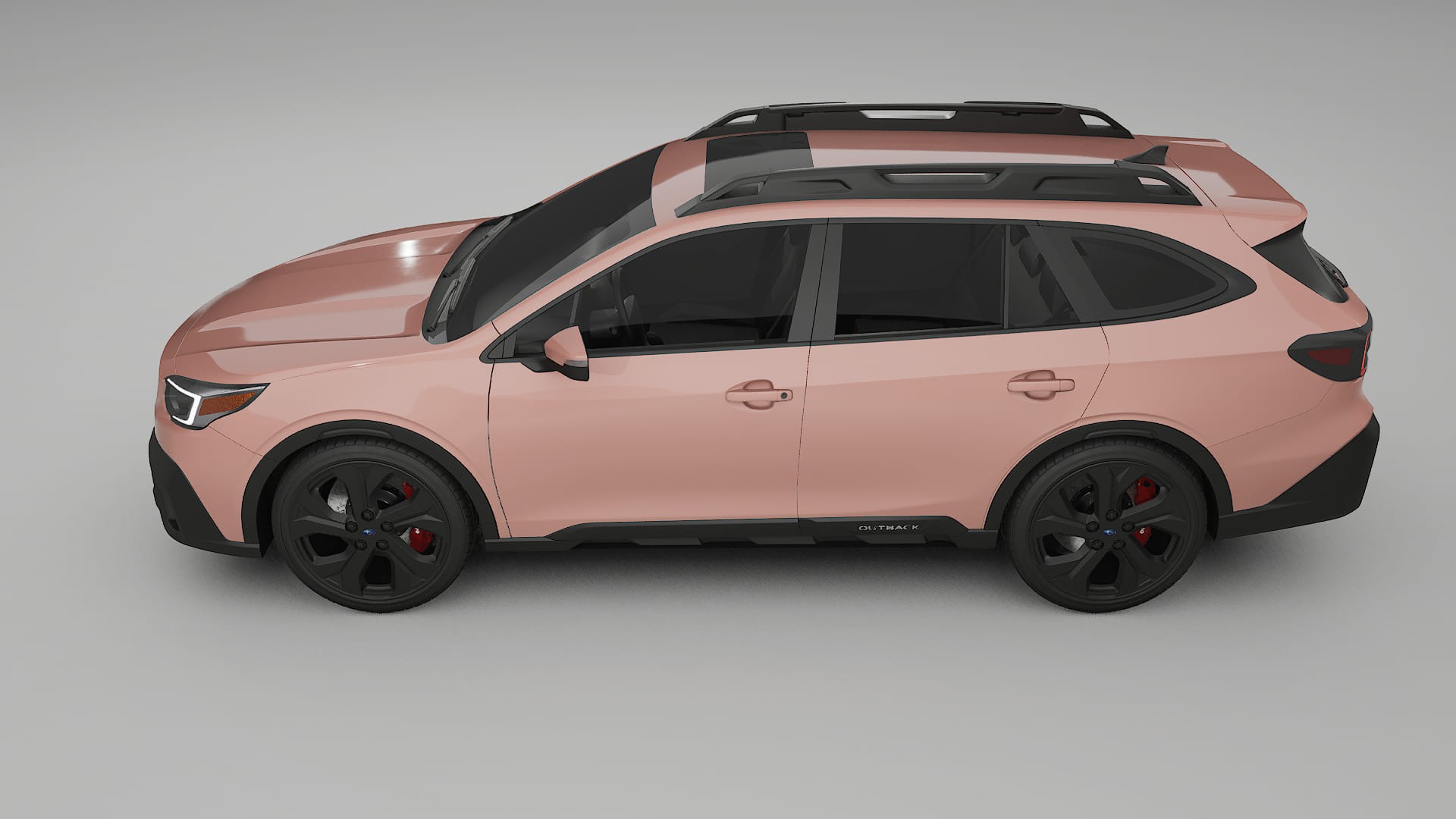 Subaru Outback VI BS prefacelift pre LCI TPU Lackskyddsfilm | BLUSH Färgskiftande PPF – Komplett Förskuret Kit