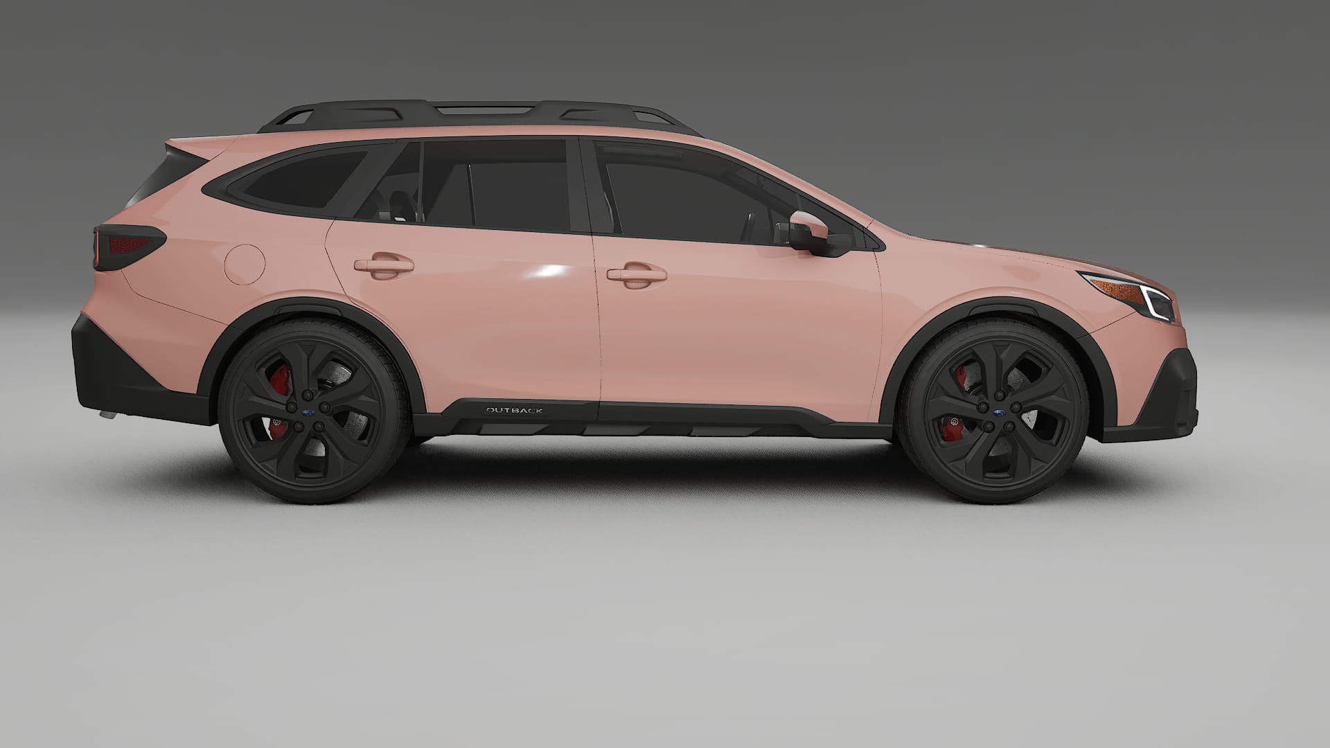 Subaru Outback VI BS prefacelift pre LCI TPU Lackskyddsfilm | BLUSH Färgskiftande PPF – Komplett Förskuret Kit