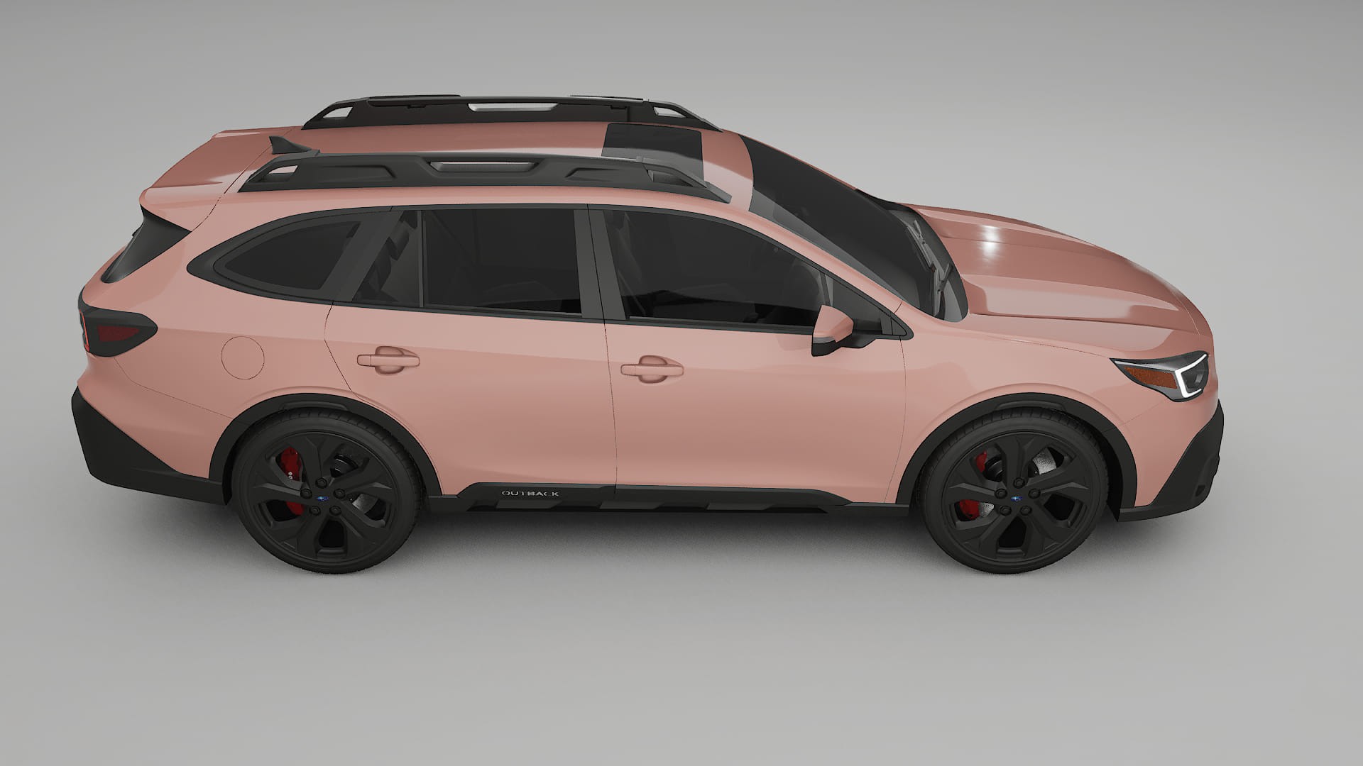 Subaru Outback VI BS prefacelift pre LCI TPU Lackskyddsfilm | BLUSH Färgskiftande PPF – Komplett Förskuret Kit
