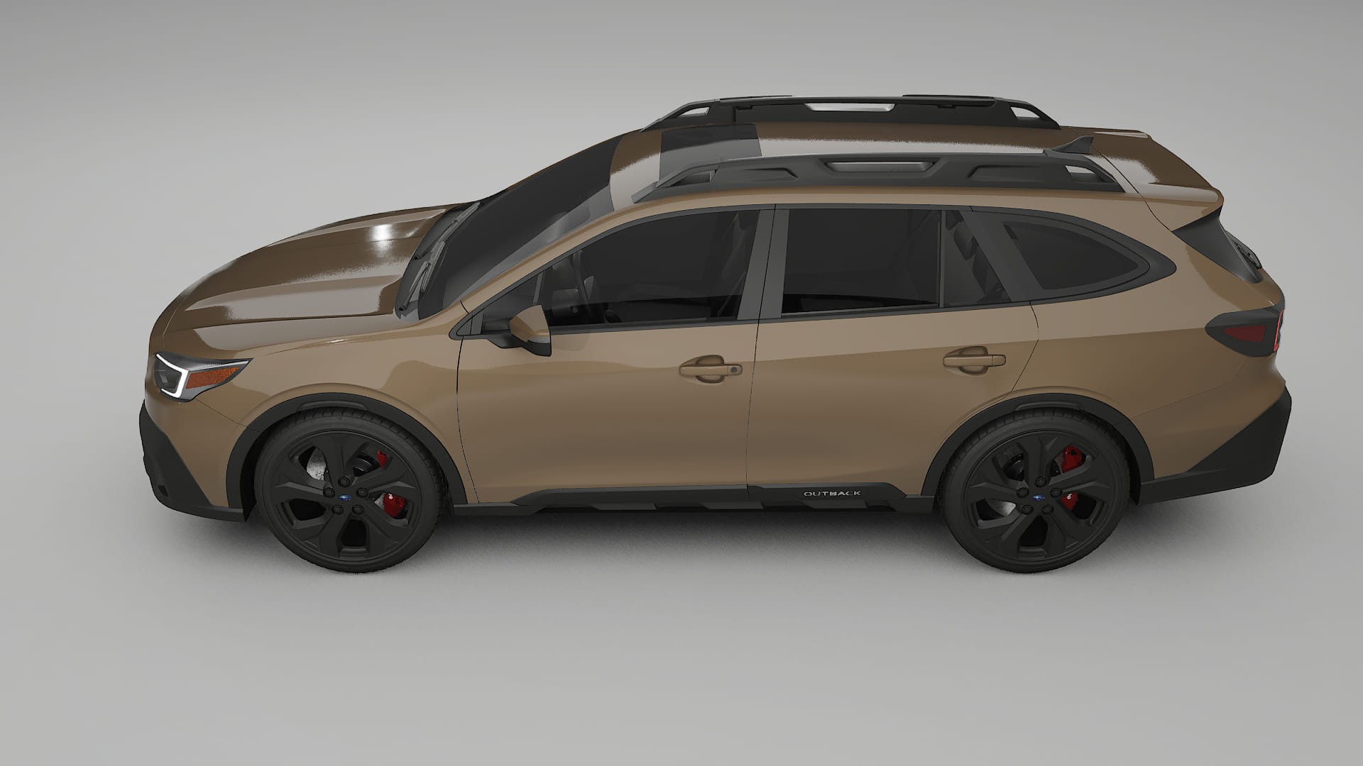 Subaru Outback VI BS prefacelift pre LCI TPU Lackskyddsfilm | SAHARA Färgskiftande PPF – Komplett Förskuret Kit