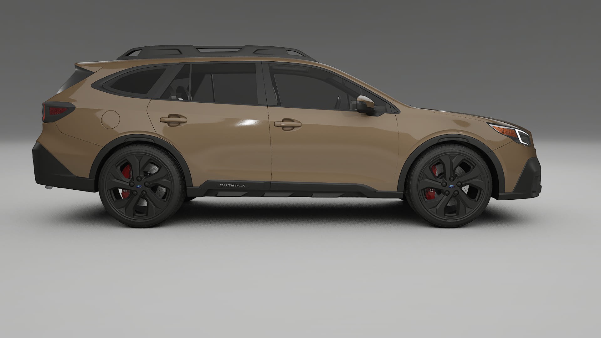 Subaru Outback VI BS prefacelift pre LCI TPU Lackskyddsfilm | SAHARA Färgskiftande PPF – Komplett Förskuret Kit