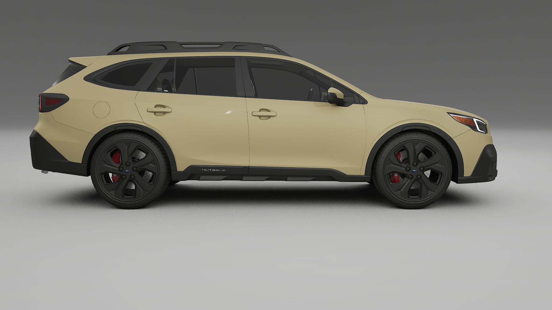 Subaru Outback VI BS prefacelift pre LCI TPU Lackskyddsfilm | SAND Färgskiftande PPF – Komplett Förskuret Kit