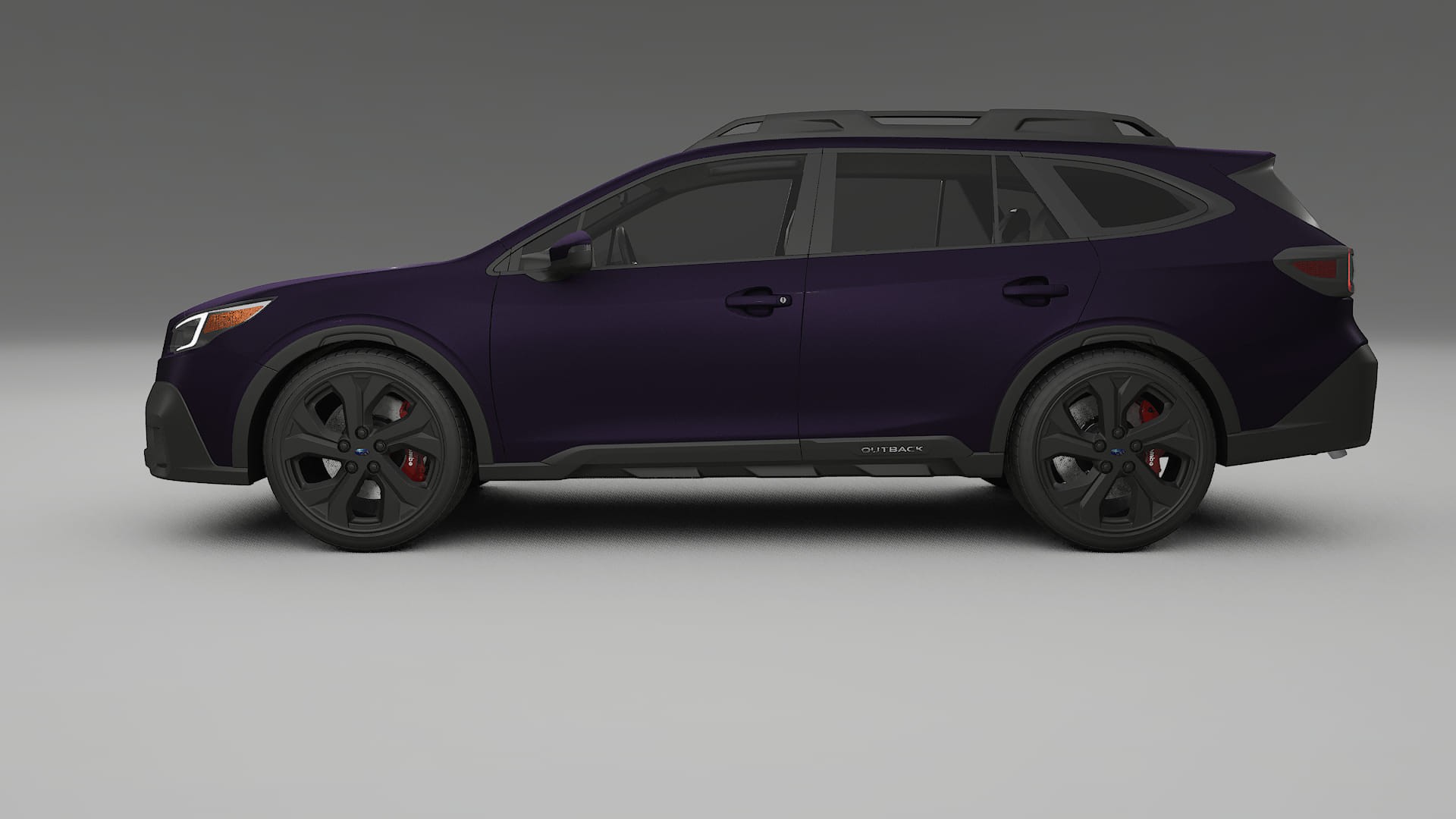 Subaru Outback VI BS prefacelift pre LCI TPU Lackskyddsfilm | VIOLET Färgskiftande PPF – Komplett Förskuret Kit