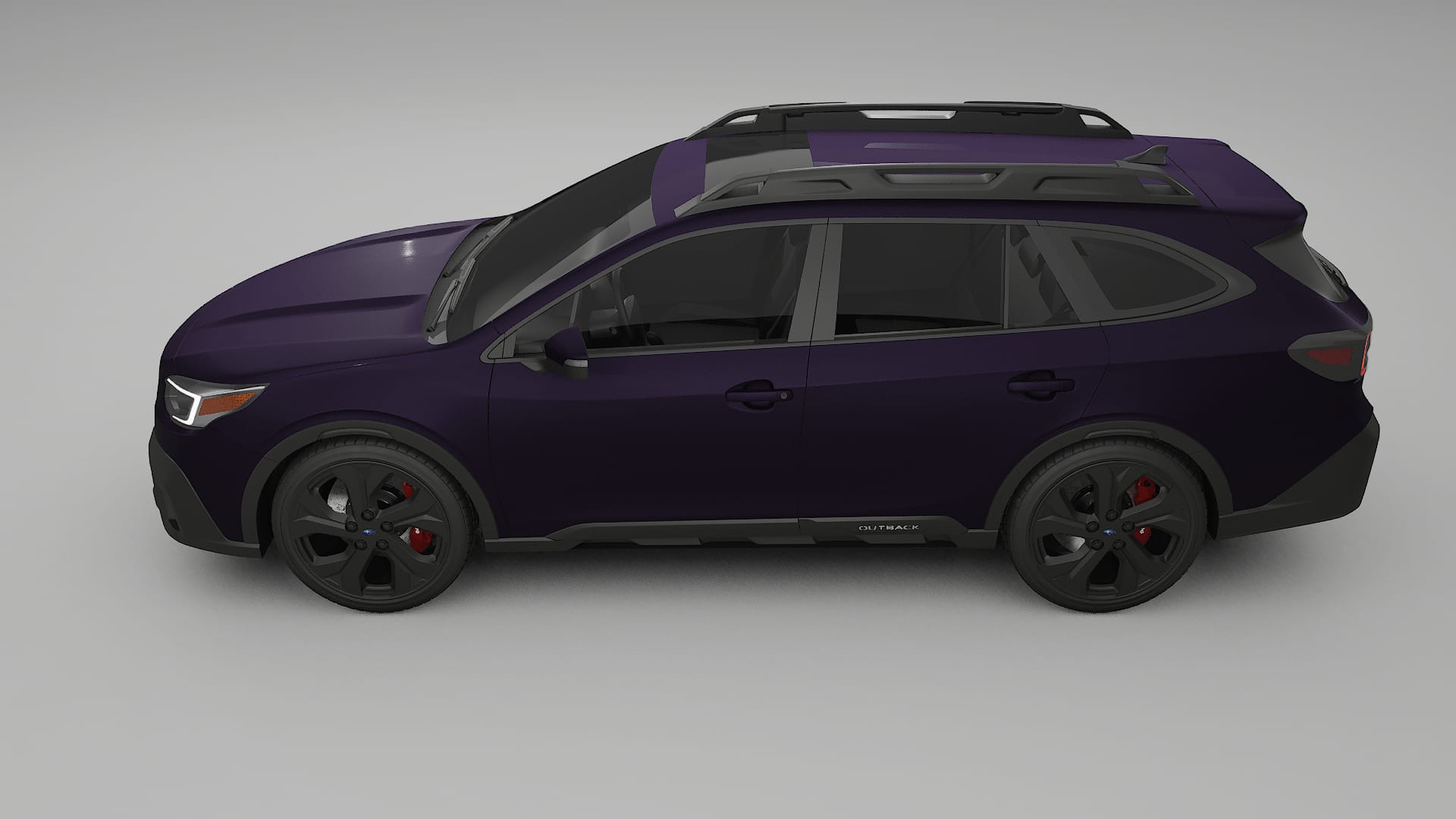 Subaru Outback VI BS prefacelift pre LCI TPU Lackskyddsfilm | VIOLET Färgskiftande PPF – Komplett Förskuret Kit
