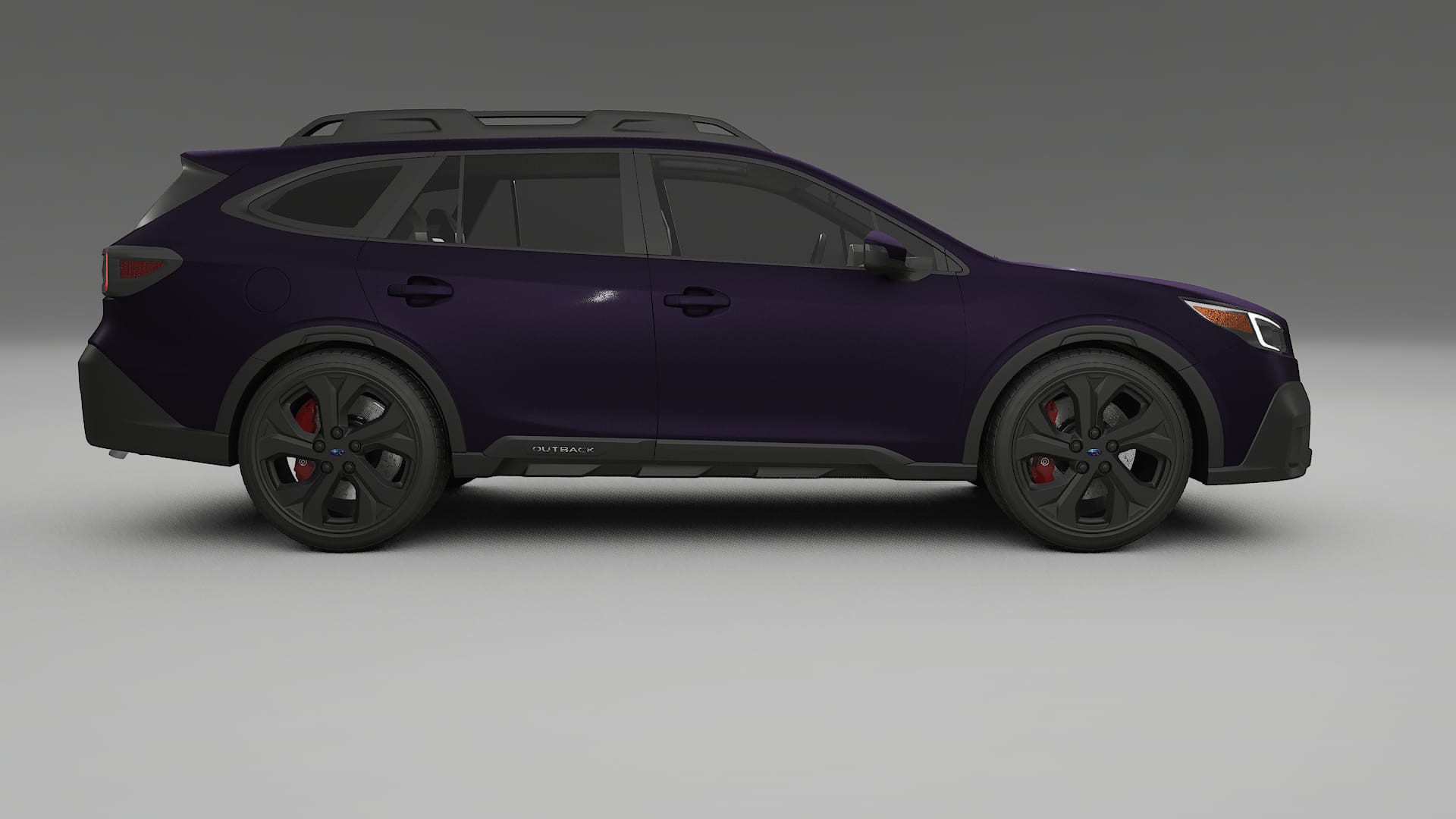 Subaru Outback VI BS prefacelift pre LCI TPU Lackskyddsfilm | VIOLET Färgskiftande PPF – Komplett Förskuret Kit