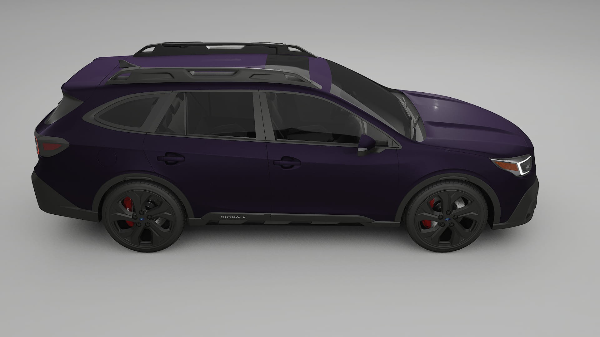 Subaru Outback VI BS prefacelift pre LCI TPU Lackskyddsfilm | VIOLET Färgskiftande PPF – Komplett Förskuret Kit