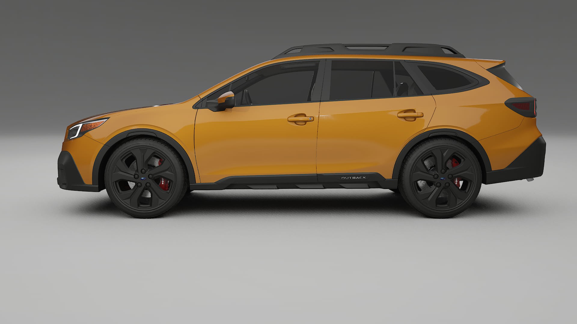 Subaru Outback VI BS prefacelift pre LCI TPU Lackskyddsfilm | DAISY Färgskiftande PPF – Komplett Förskuret Kit