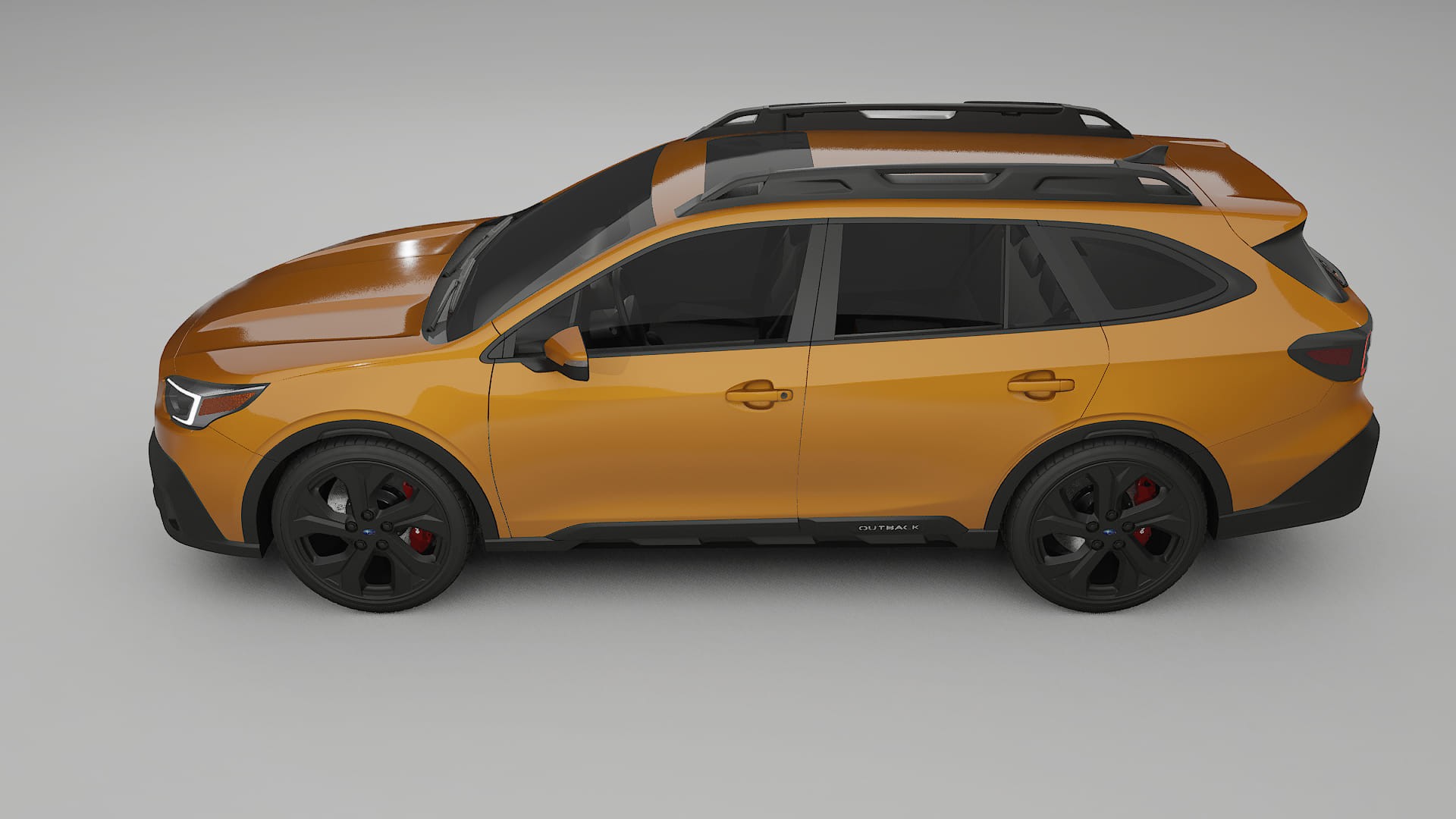 Subaru Outback VI BS prefacelift pre LCI TPU Lackskyddsfilm | DAISY Färgskiftande PPF – Komplett Förskuret Kit