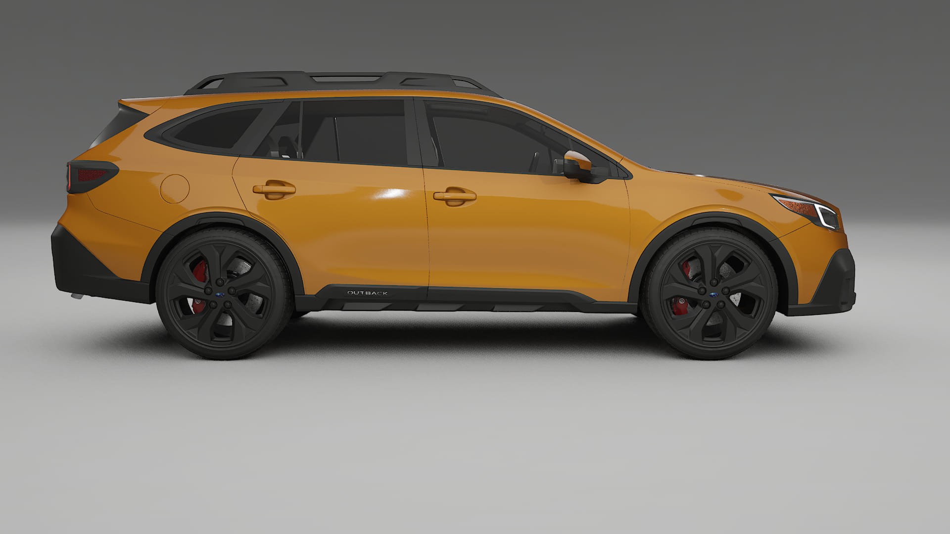 Subaru Outback VI BS prefacelift pre LCI TPU Lackskyddsfilm | DAISY Färgskiftande PPF – Komplett Förskuret Kit