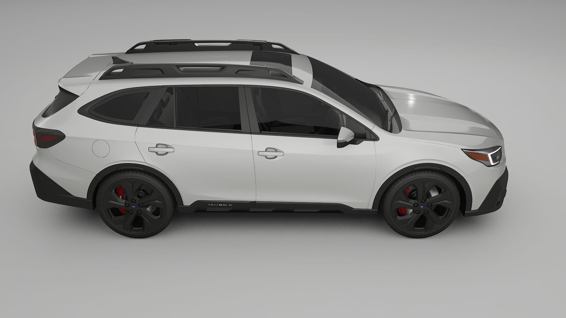 Subaru Outback VI BS prefacelift pre LCI TPU Lackskyddsfilm | PEARL Färgskiftande PPF – Komplett Förskuret Kit