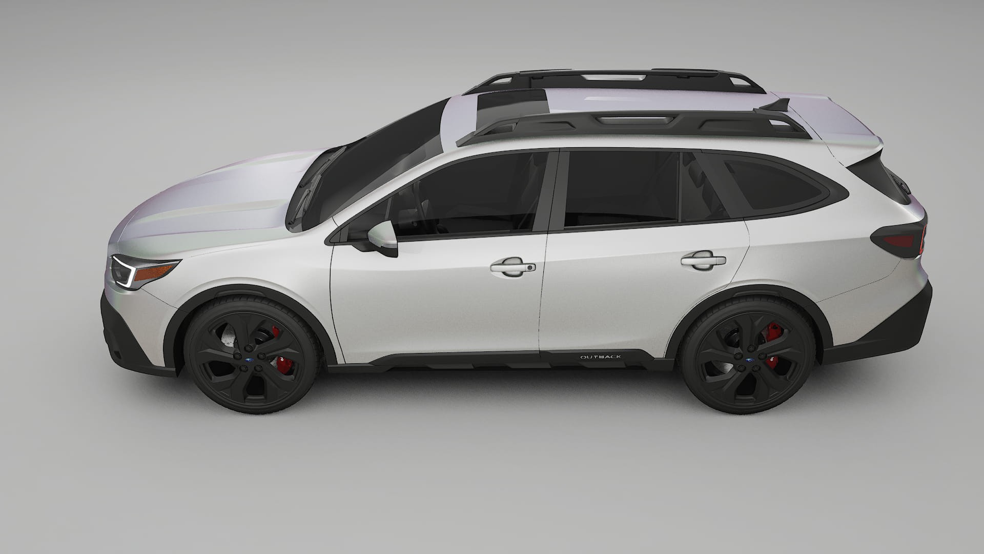 Subaru Outback VI BS prefacelift pre LCI TPU Lackskyddsfilm | NEBULA Färgskiftande PPF – Komplett Förskuret Kit