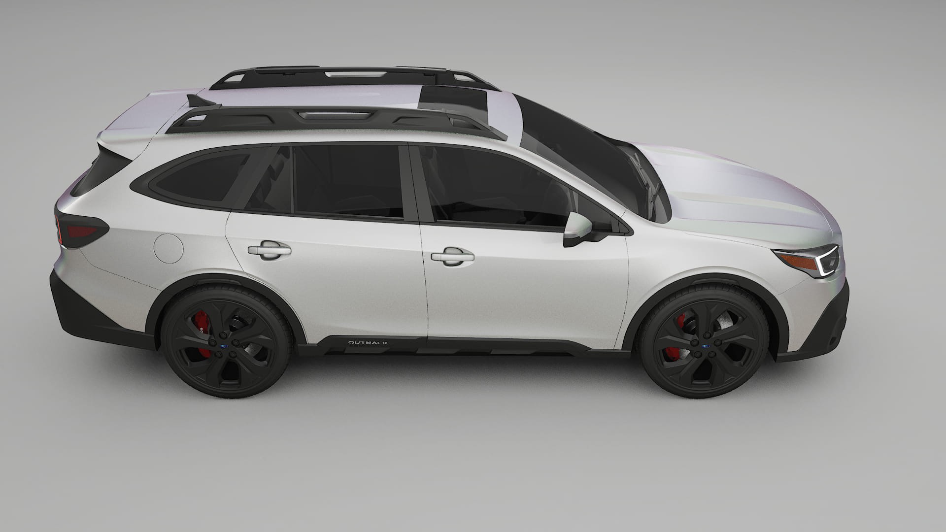 Subaru Outback VI BS prefacelift pre LCI TPU Lackskyddsfilm | NEBULA Färgskiftande PPF – Komplett Förskuret Kit