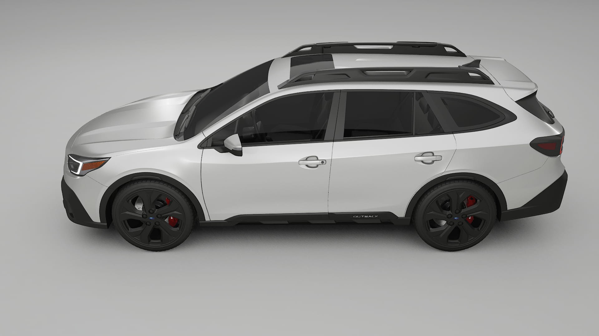 Subaru Outback VI BS prefacelift pre LCI TPU Lackskyddsfilm | OPAL Färgskiftande PPF – Komplett Förskuret Kit