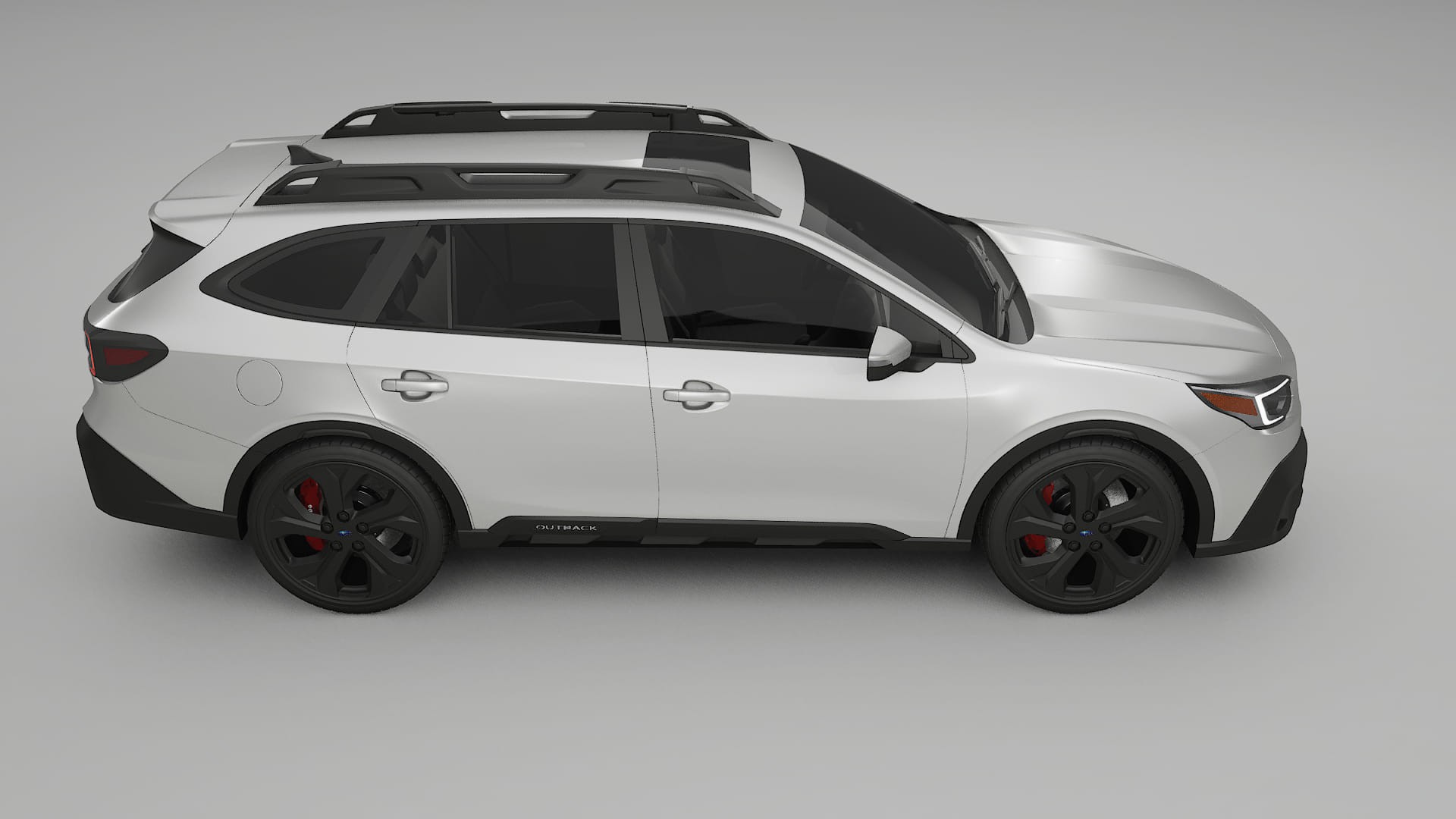 Subaru Outback VI BS prefacelift pre LCI TPU Lackskyddsfilm | OPAL Färgskiftande PPF – Komplett Förskuret Kit