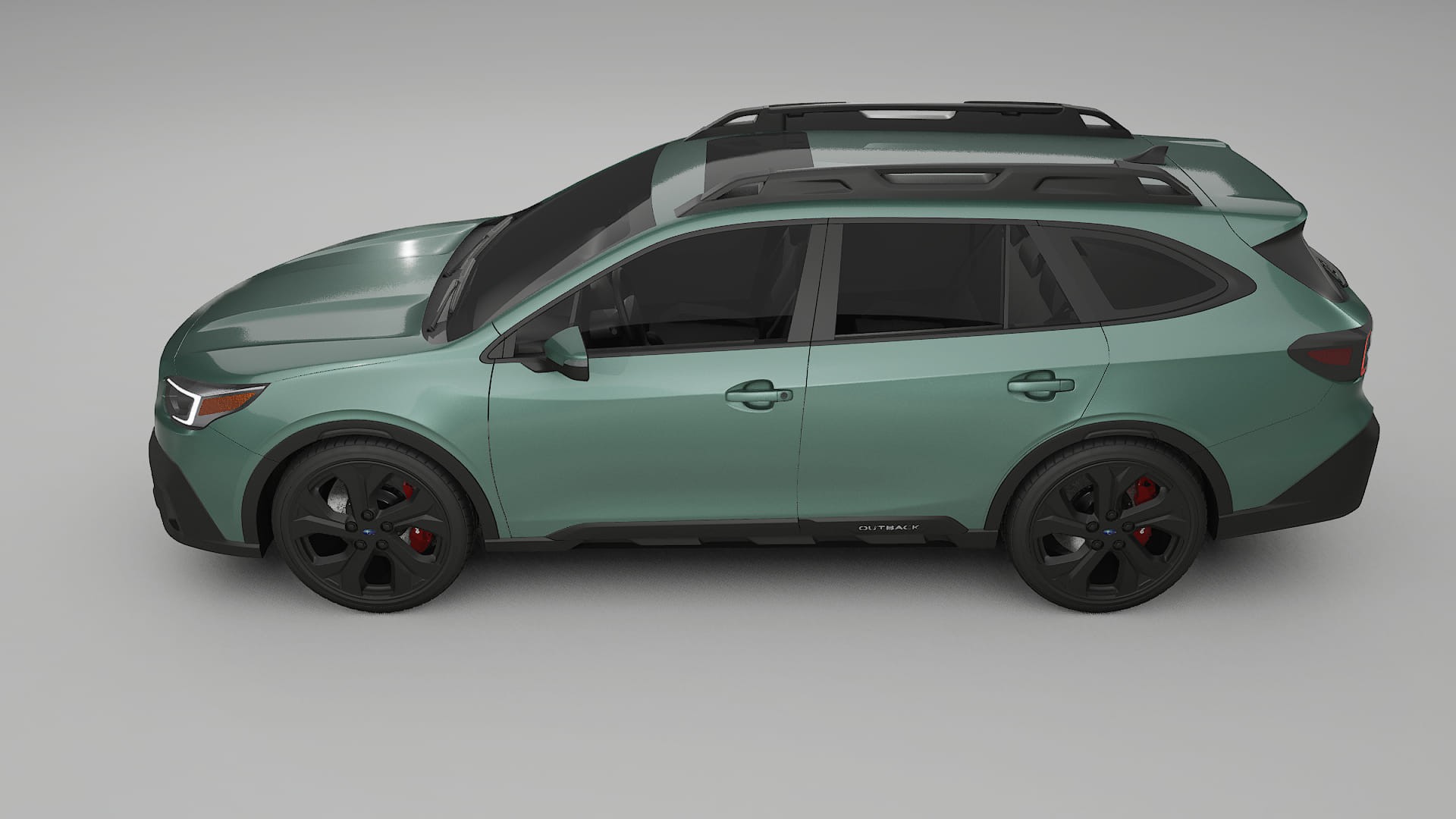 Subaru Outback VI BS prefacelift pre LCI TPU Lackskyddsfilm | EVERGREEN Färgskiftande PPF – Komplett Förskuret Kit