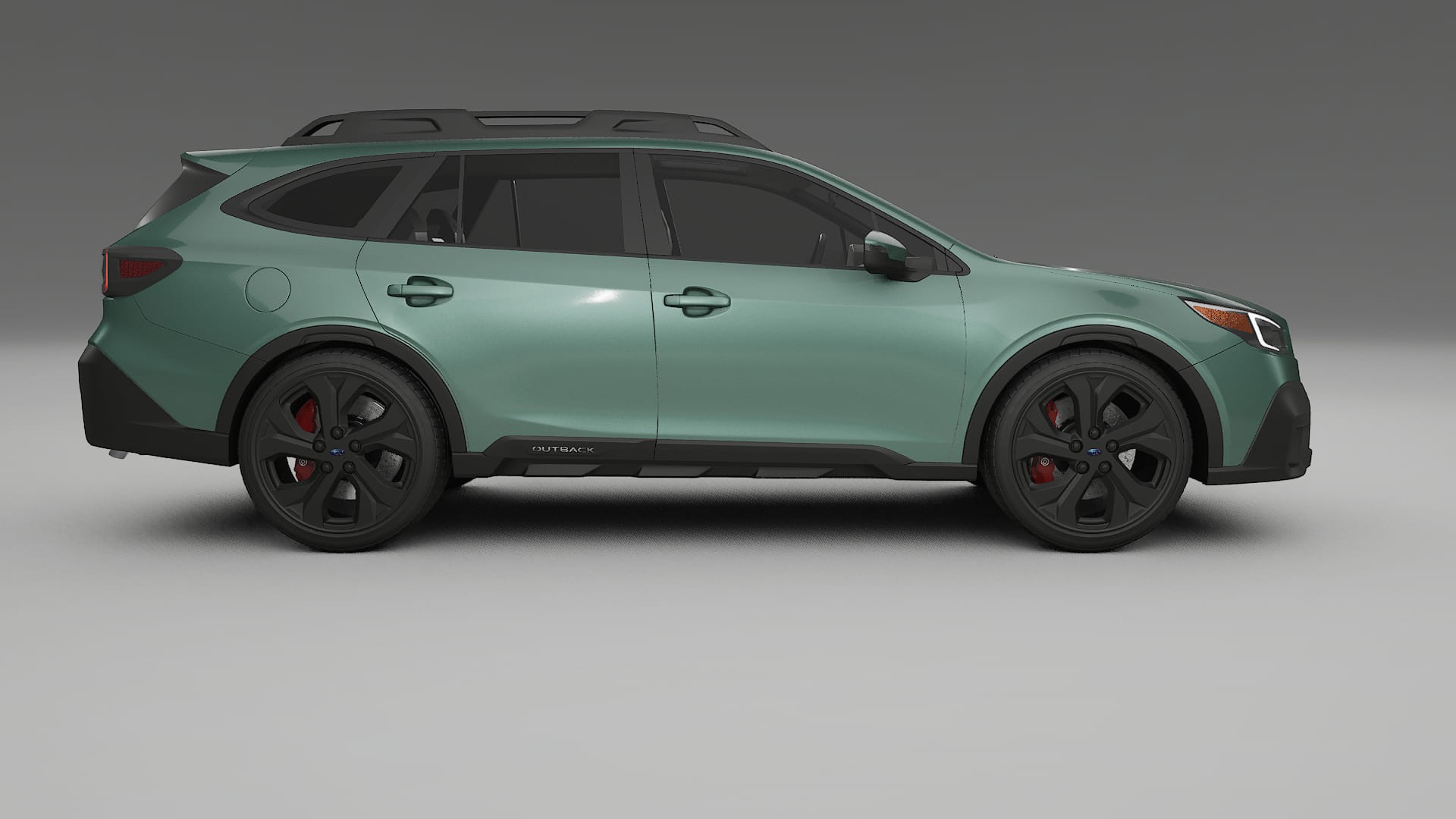 Subaru Outback VI BS prefacelift pre LCI TPU Lackskyddsfilm | EVERGREEN Färgskiftande PPF – Komplett Förskuret Kit