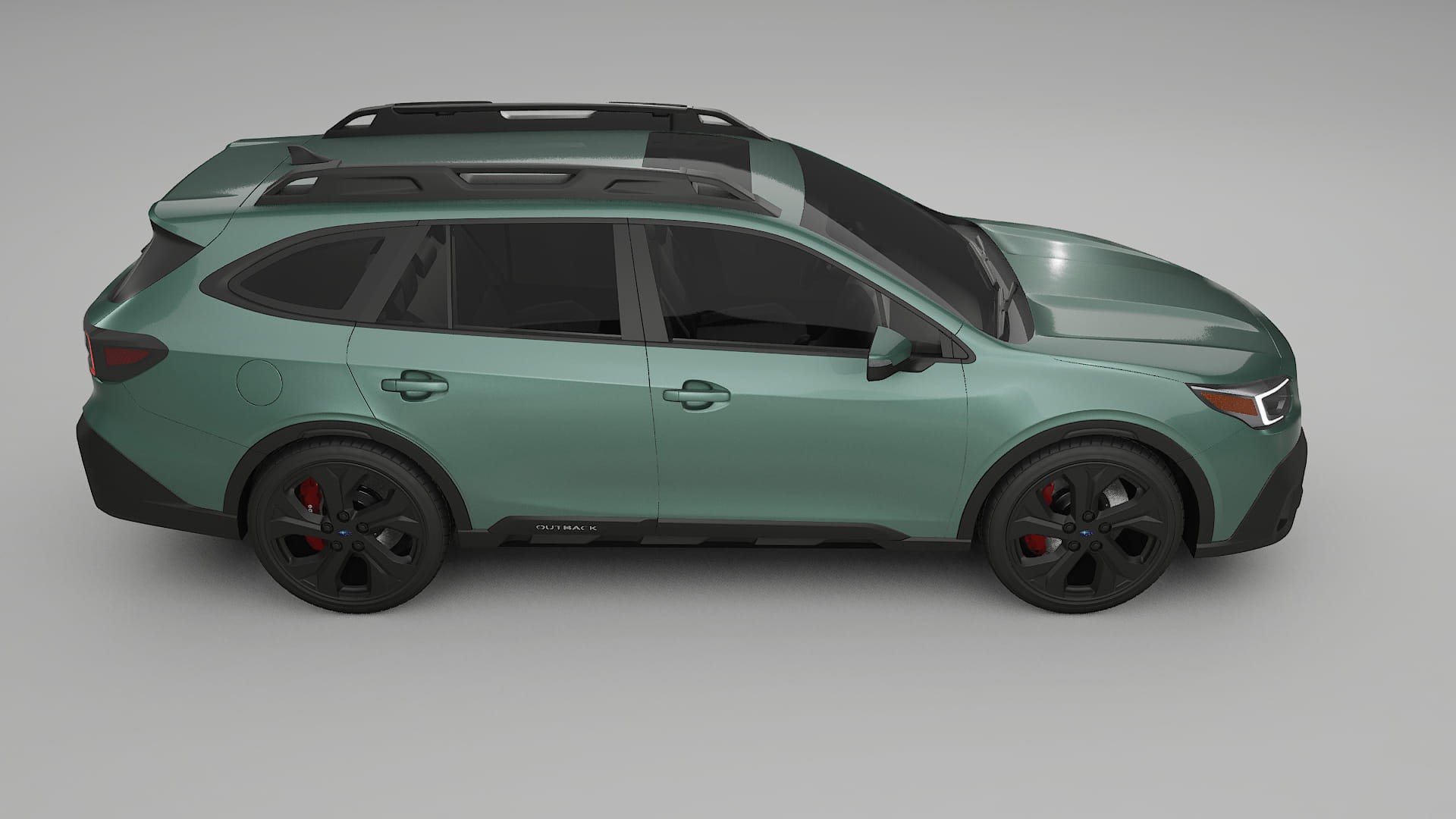 Subaru Outback VI BS prefacelift pre LCI TPU Lackskyddsfilm | EVERGREEN Färgskiftande PPF – Komplett Förskuret Kit