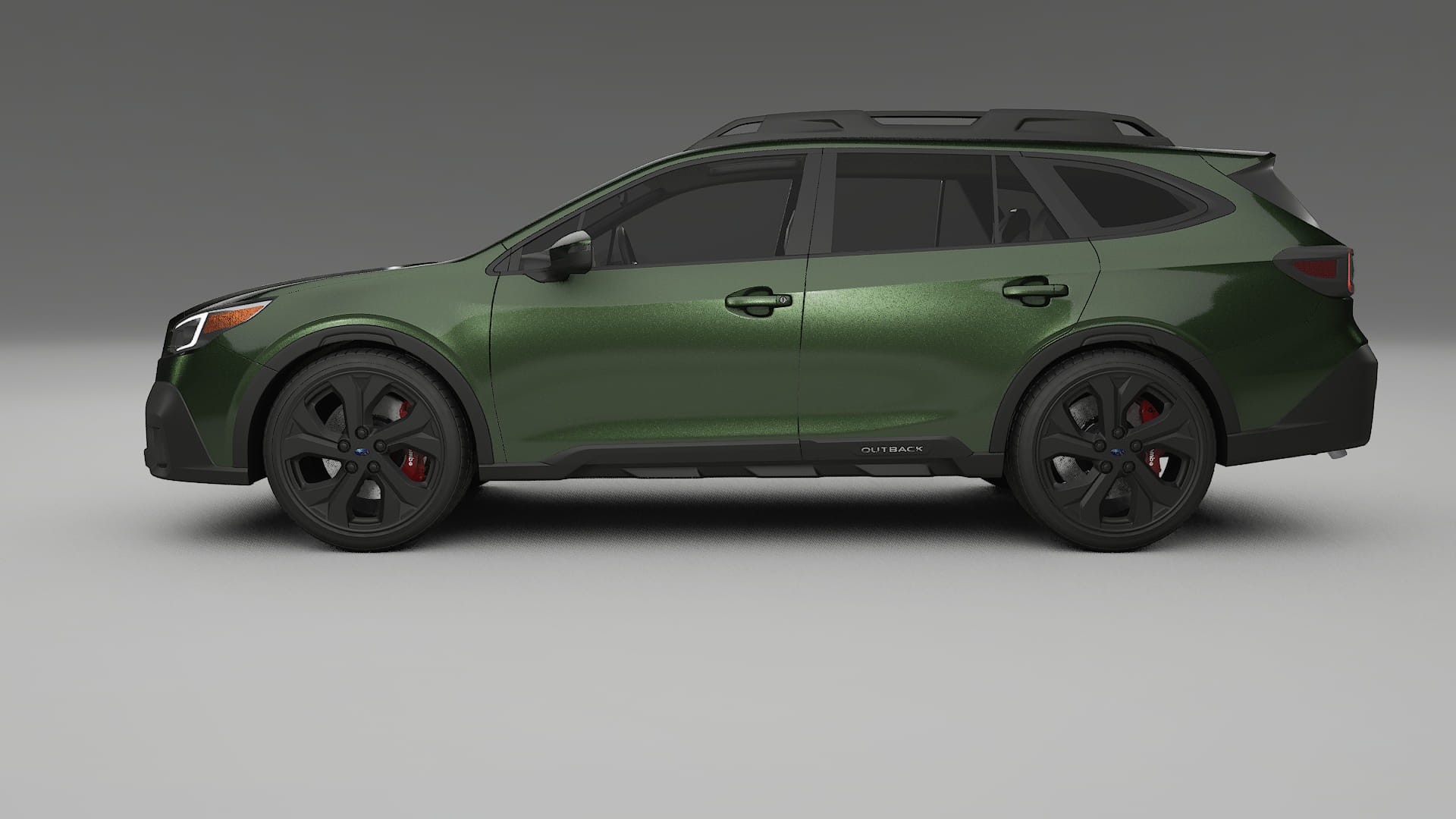 Subaru Outback VI BS prefacelift pre LCI TPU Lackskyddsfilm | LAGOON Färgskiftande PPF – Komplett Förskuret Kit