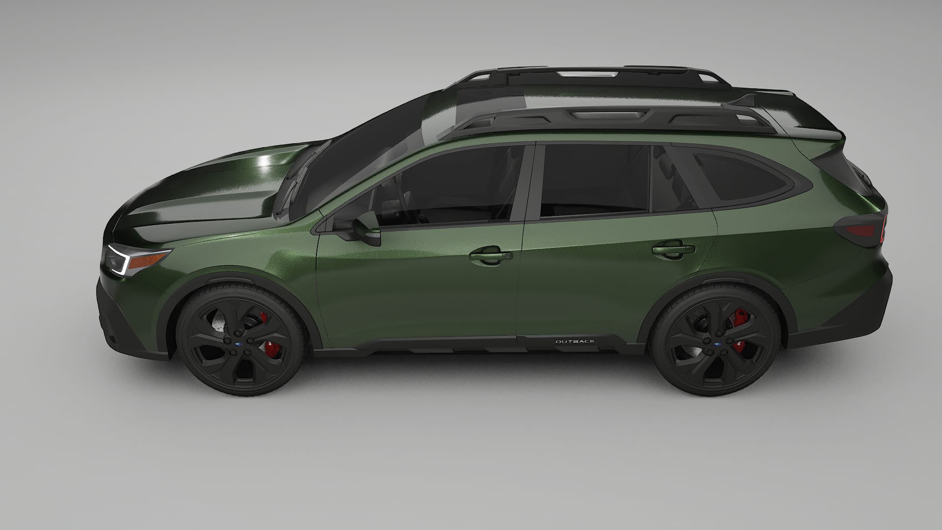 Subaru Outback VI BS prefacelift pre LCI TPU Lackskyddsfilm | LAGOON Färgskiftande PPF – Komplett Förskuret Kit