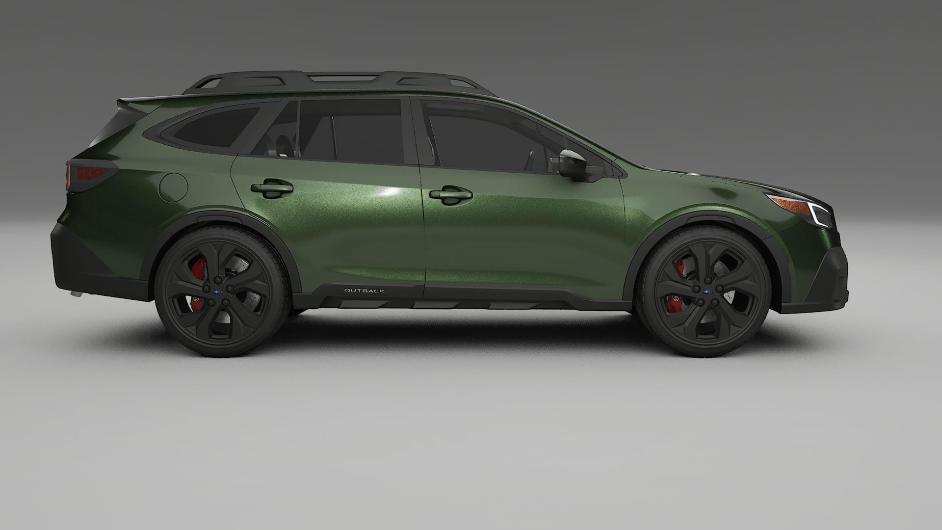 Subaru Outback VI BS prefacelift pre LCI TPU Lackskyddsfilm | LAGOON Färgskiftande PPF – Komplett Förskuret Kit