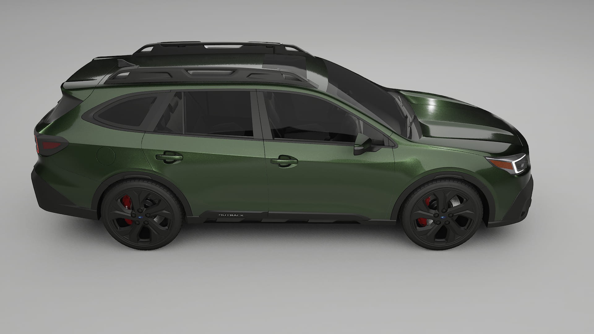 Subaru Outback VI BS prefacelift pre LCI TPU Lackskyddsfilm | LAGOON Färgskiftande PPF – Komplett Förskuret Kit