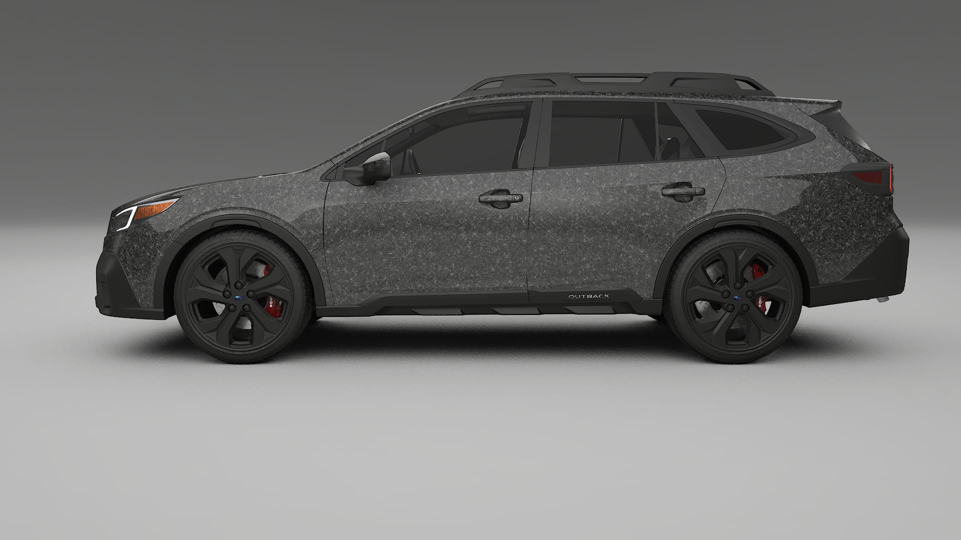 Subaru Outback VI BS prefacelift pre LCI TPU Lackskyddsfilm | FORGED S Färgskiftande PPF – Komplett Förskuret Kit