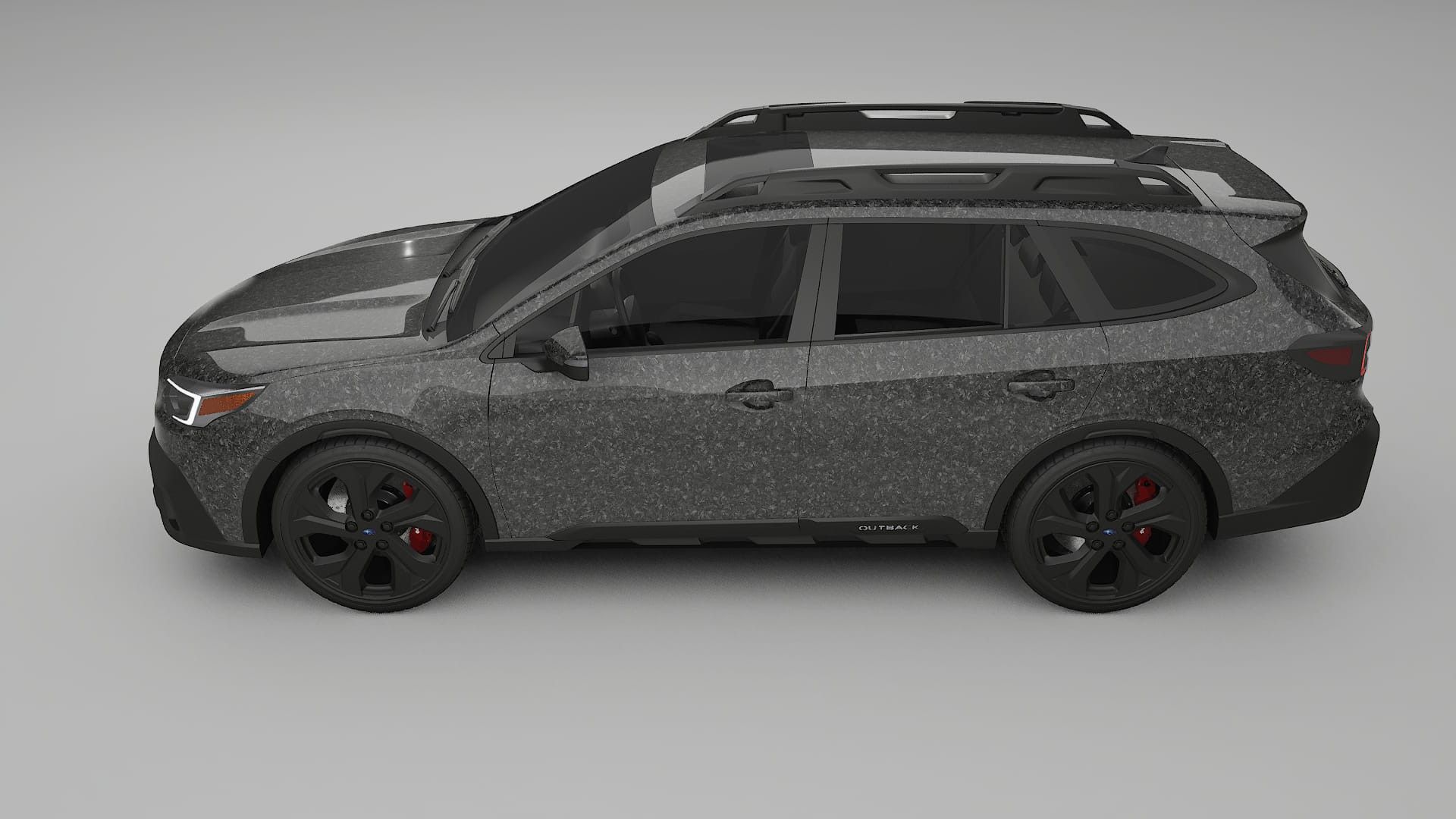 Subaru Outback VI BS prefacelift pre LCI TPU Lackskyddsfilm | FORGED S Färgskiftande PPF – Komplett Förskuret Kit