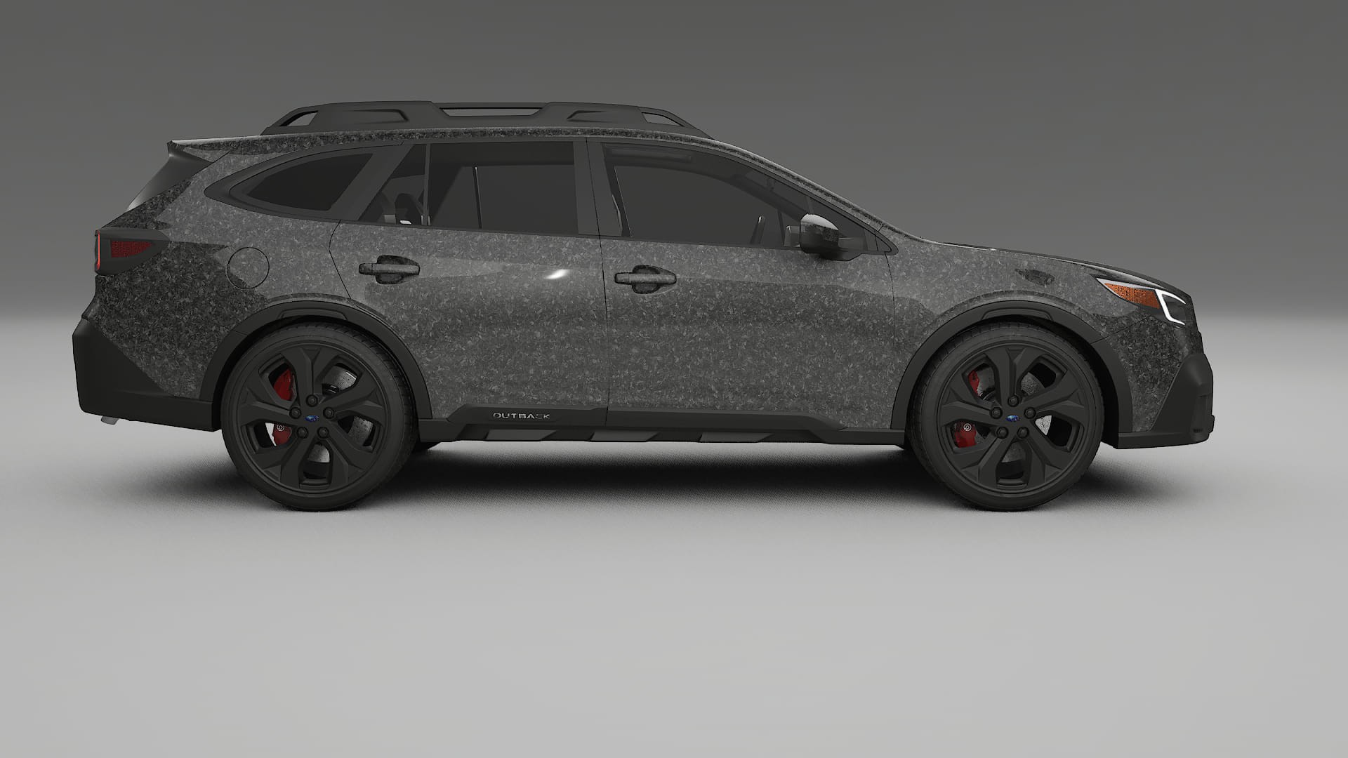 Subaru Outback VI BS prefacelift pre LCI TPU Lackskyddsfilm | FORGED S Färgskiftande PPF – Komplett Förskuret Kit