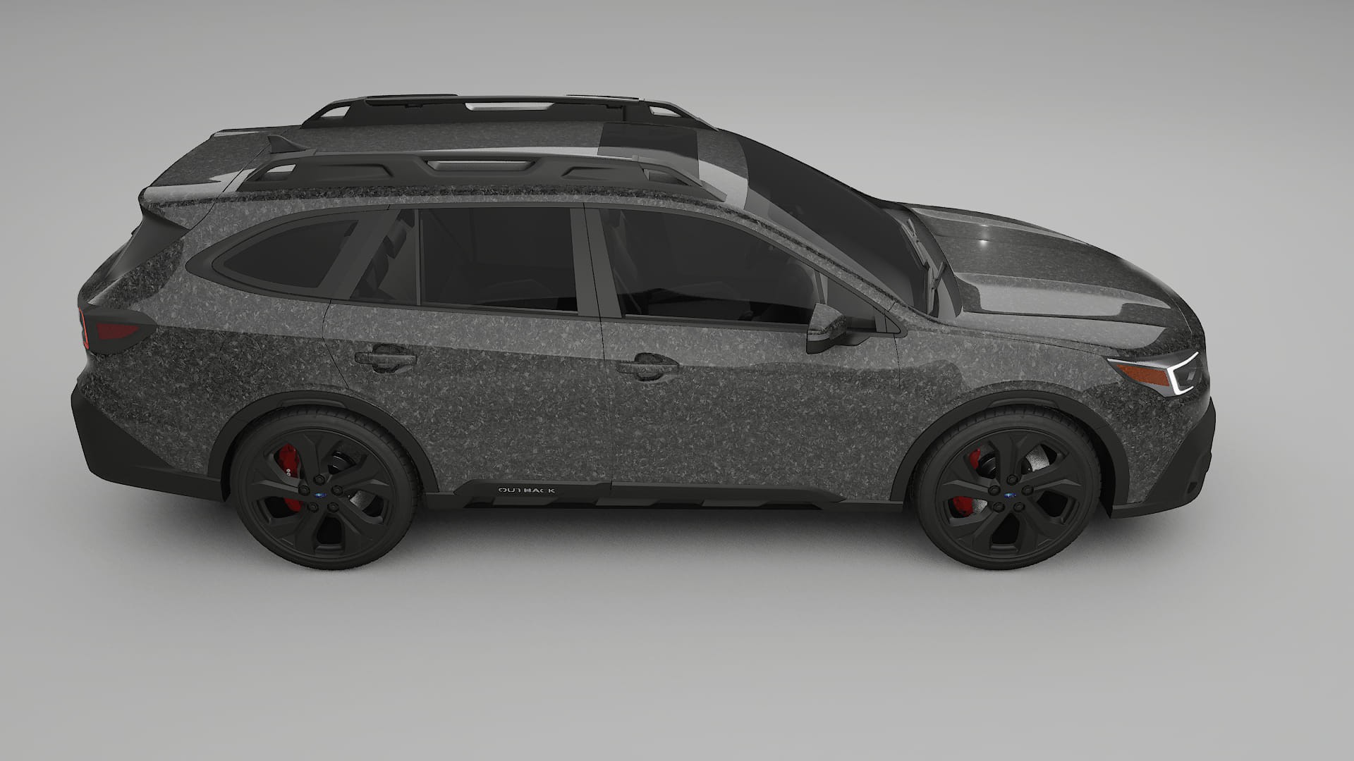 Subaru Outback VI BS prefacelift pre LCI TPU Lackskyddsfilm | FORGED S Färgskiftande PPF – Komplett Förskuret Kit