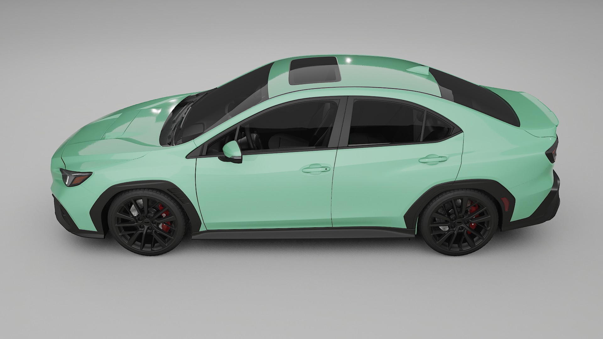 Subaru WRX VB TPU Lackskyddsfilm | DUSTY Färgskiftande PPF – Komplett Förskuret Kit