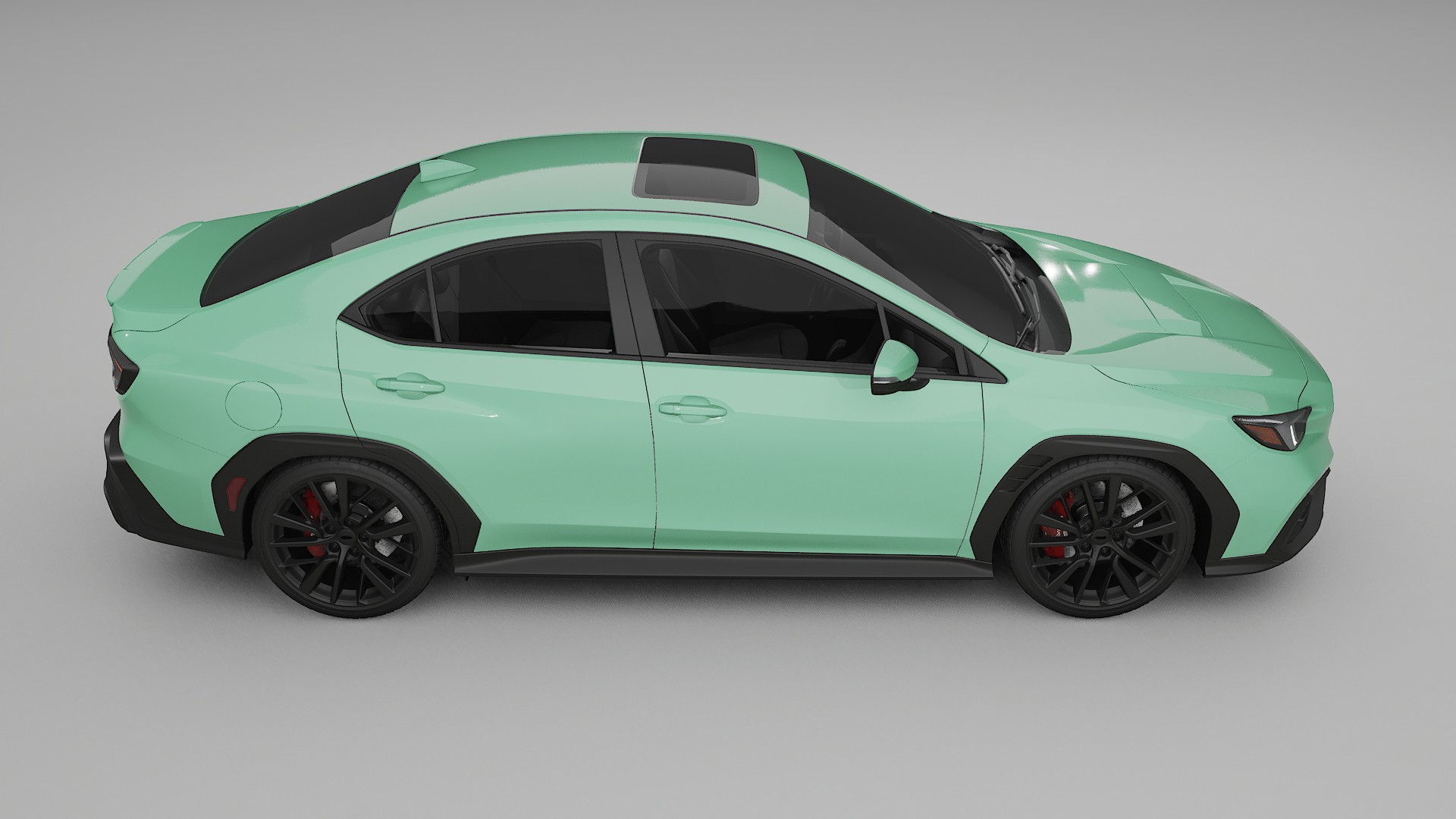 Subaru WRX VB TPU Lackskyddsfilm | DUSTY Färgskiftande PPF – Komplett Förskuret Kit