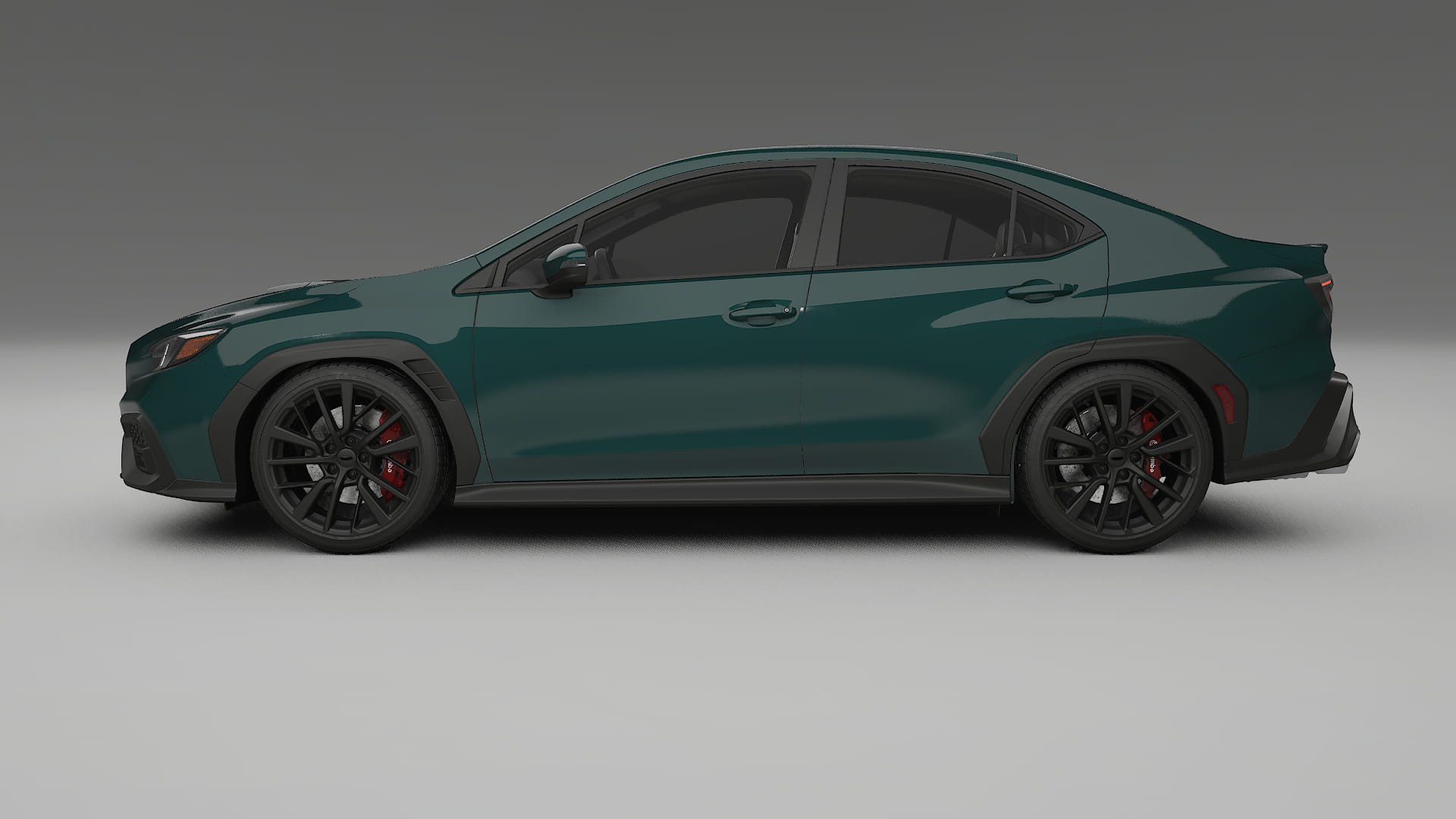 Subaru WRX VB TPU Lackskyddsfilm | INFERNO Färgskiftande PPF – Komplett Förskuret Kit