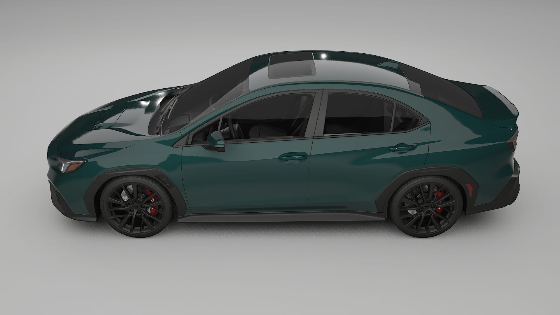 Subaru WRX VB TPU Lackskyddsfilm | INFERNO Färgskiftande PPF – Komplett Förskuret Kit