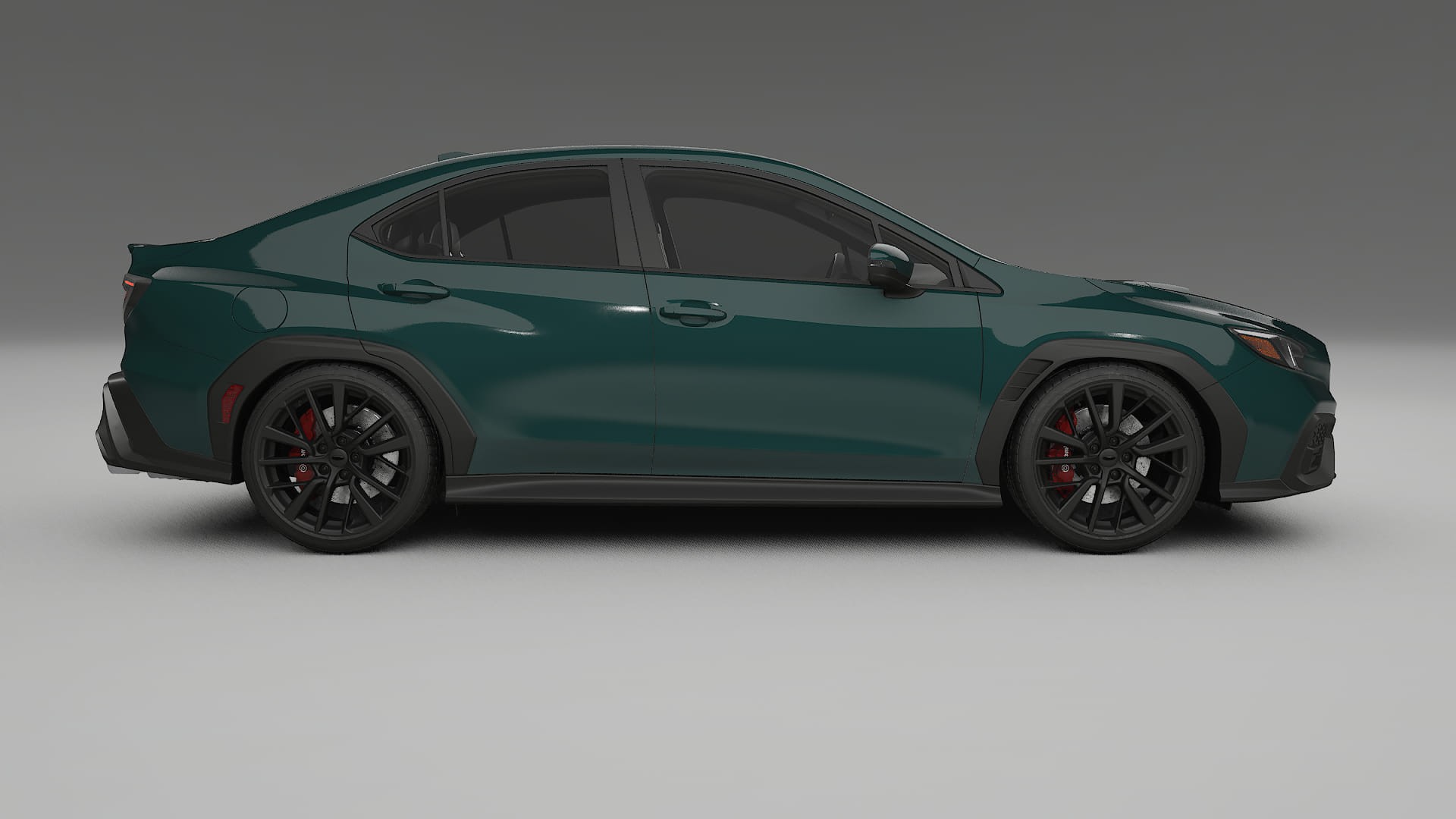 Subaru WRX VB TPU Lackskyddsfilm | INFERNO Färgskiftande PPF – Komplett Förskuret Kit