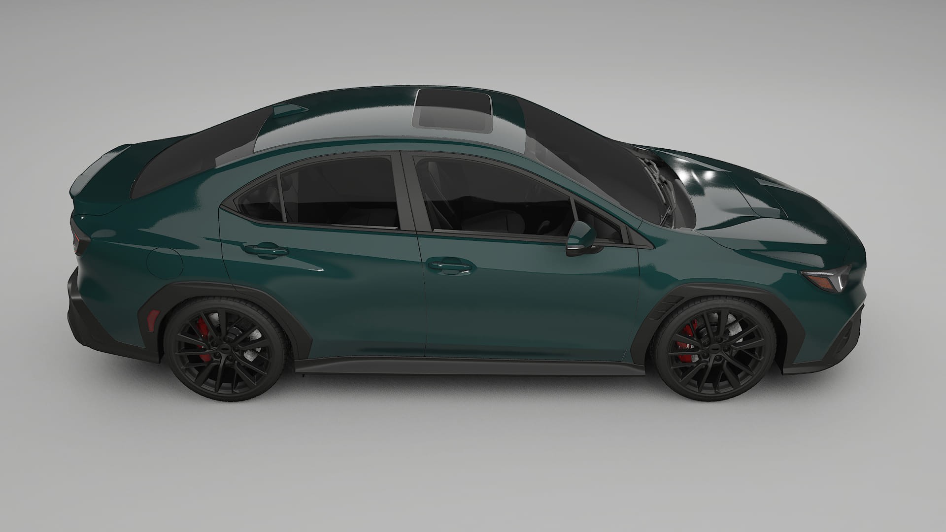 Subaru WRX VB TPU Lackskyddsfilm | INFERNO Färgskiftande PPF – Komplett Förskuret Kit