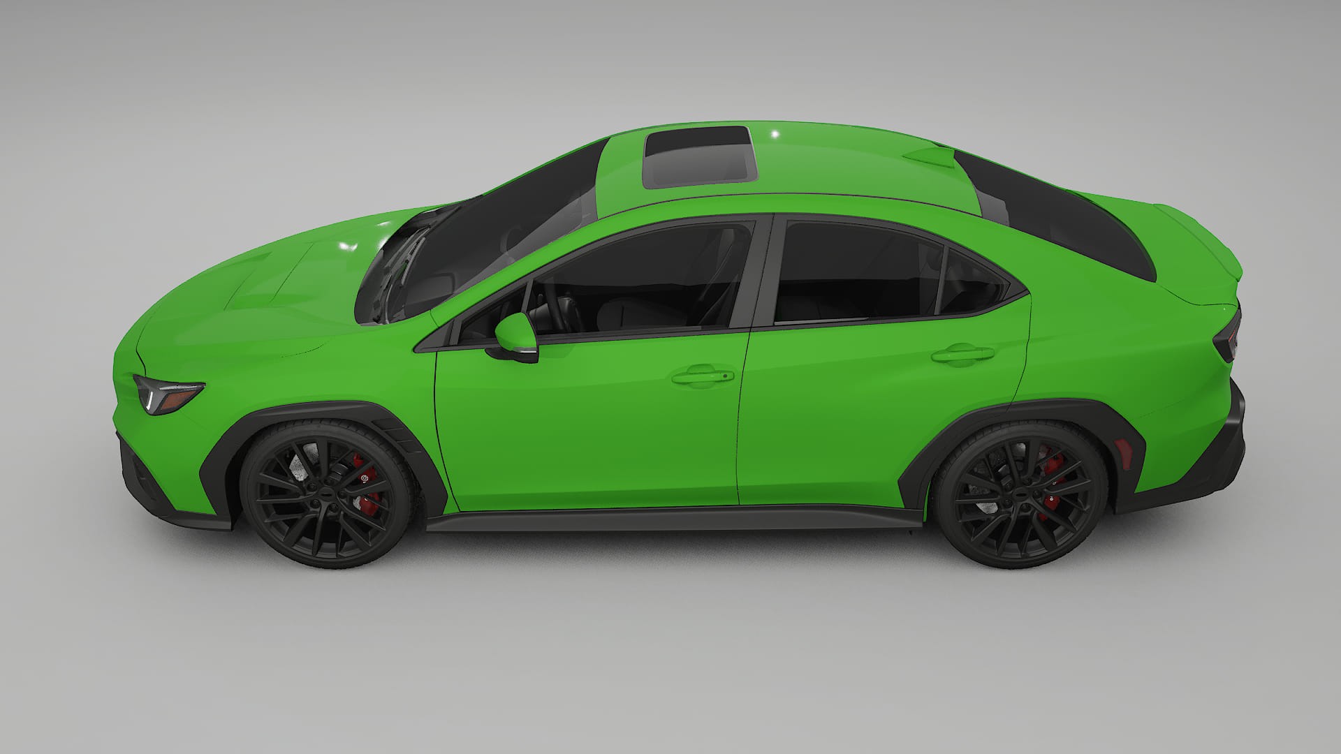 Subaru WRX VB TPU Lackskyddsfilm | VENOM Färgskiftande PPF – Komplett Förskuret Kit