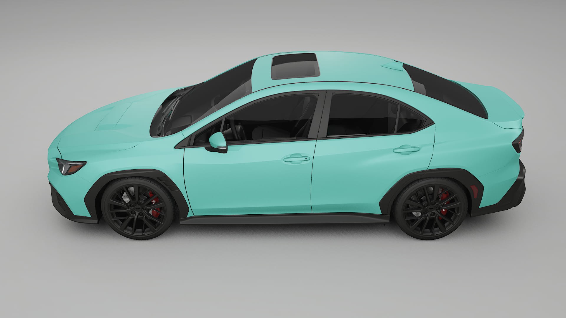 Subaru WRX VB TPU Lackskyddsfilm | FROST Färgskiftande PPF – Komplett Förskuret Kit