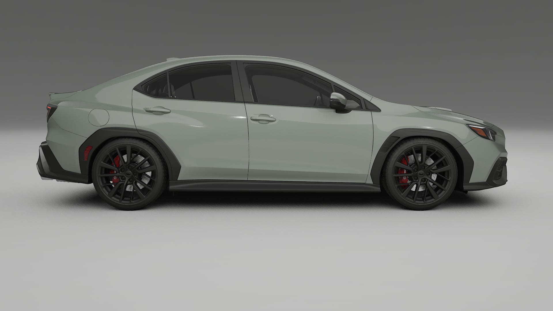 Subaru WRX VB TPU Lackskyddsfilm | SLATE Färgskiftande PPF – Komplett Förskuret Kit