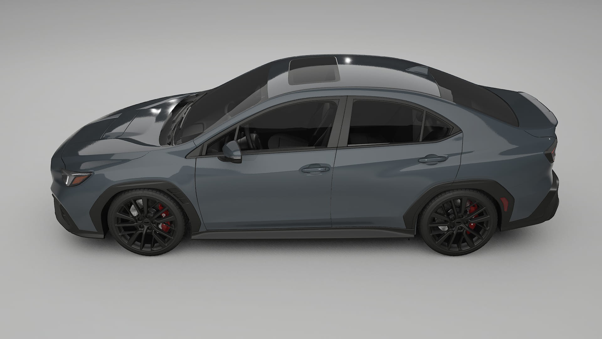 Subaru WRX VB TPU Lackskyddsfilm | GRANITE Färgskiftande PPF – Komplett Förskuret Kit