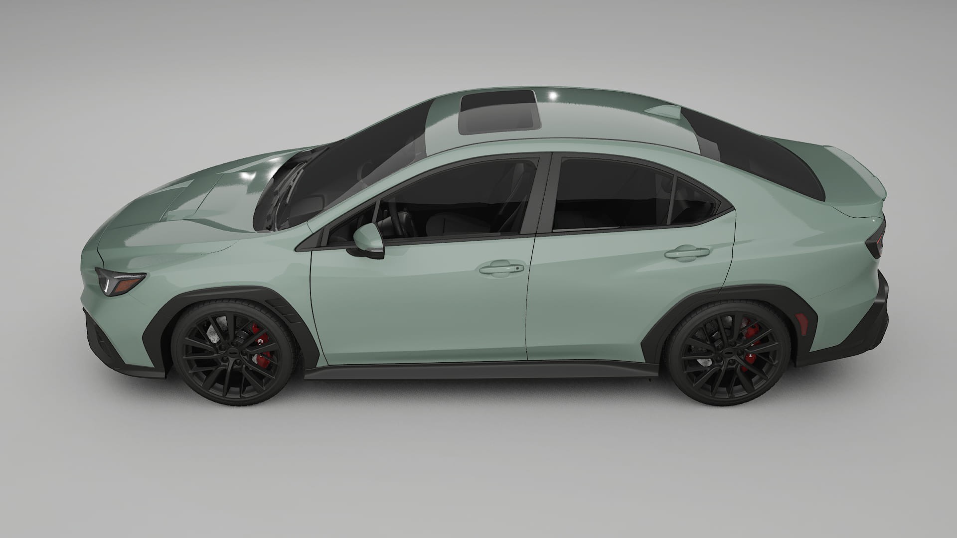 Subaru WRX VB TPU Lackskyddsfilm | CINDER Färgskiftande PPF – Komplett Förskuret Kit