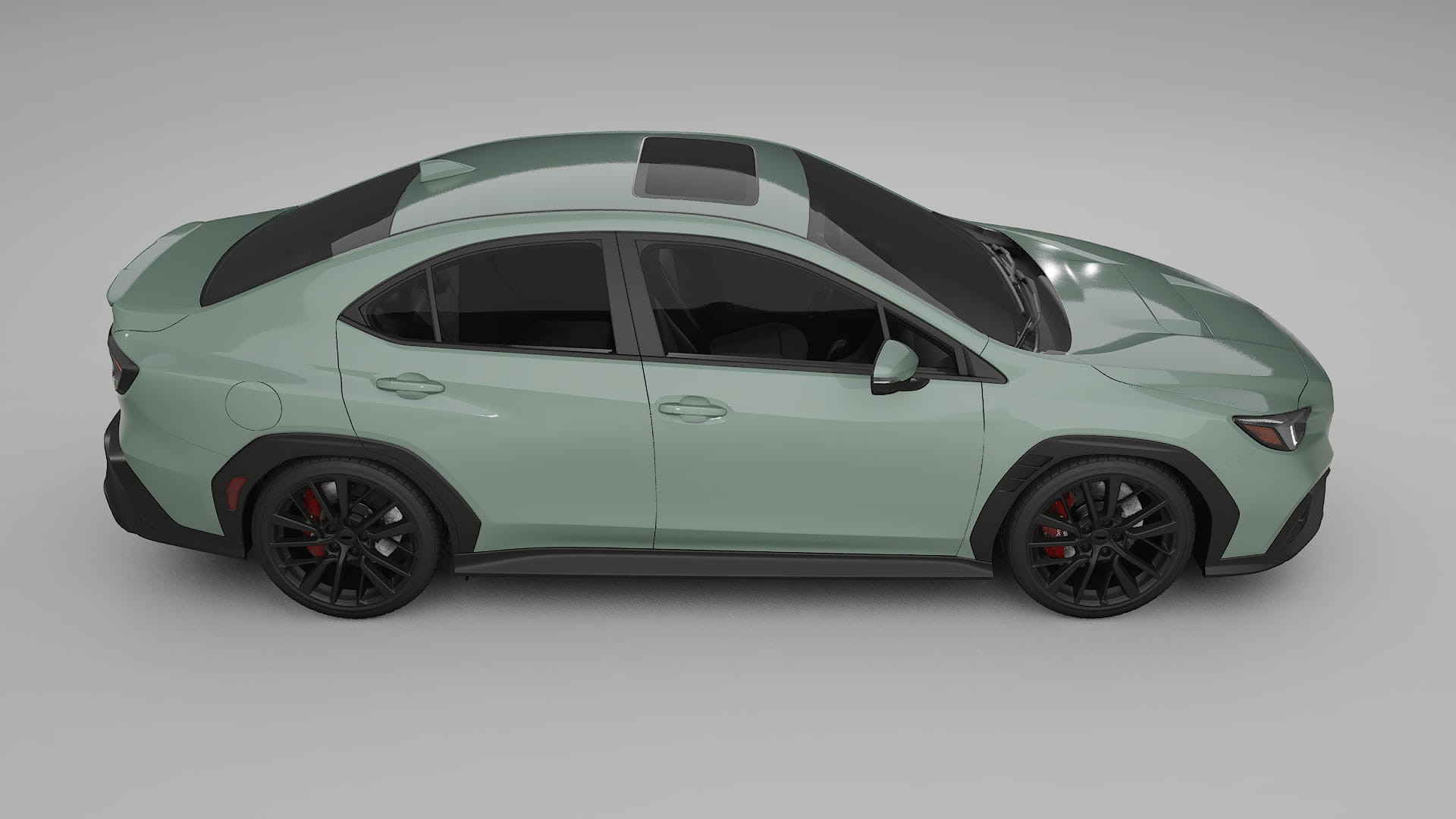 Subaru WRX VB TPU Lackskyddsfilm | CINDER Färgskiftande PPF – Komplett Förskuret Kit