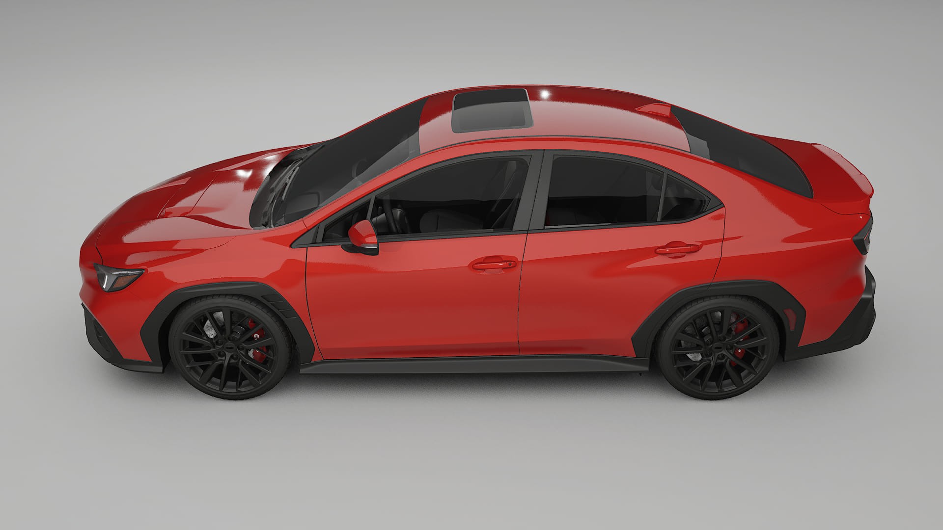 Subaru WRX VB TPU Lackskyddsfilm | BLAZE Färgskiftande PPF – Komplett Förskuret Kit